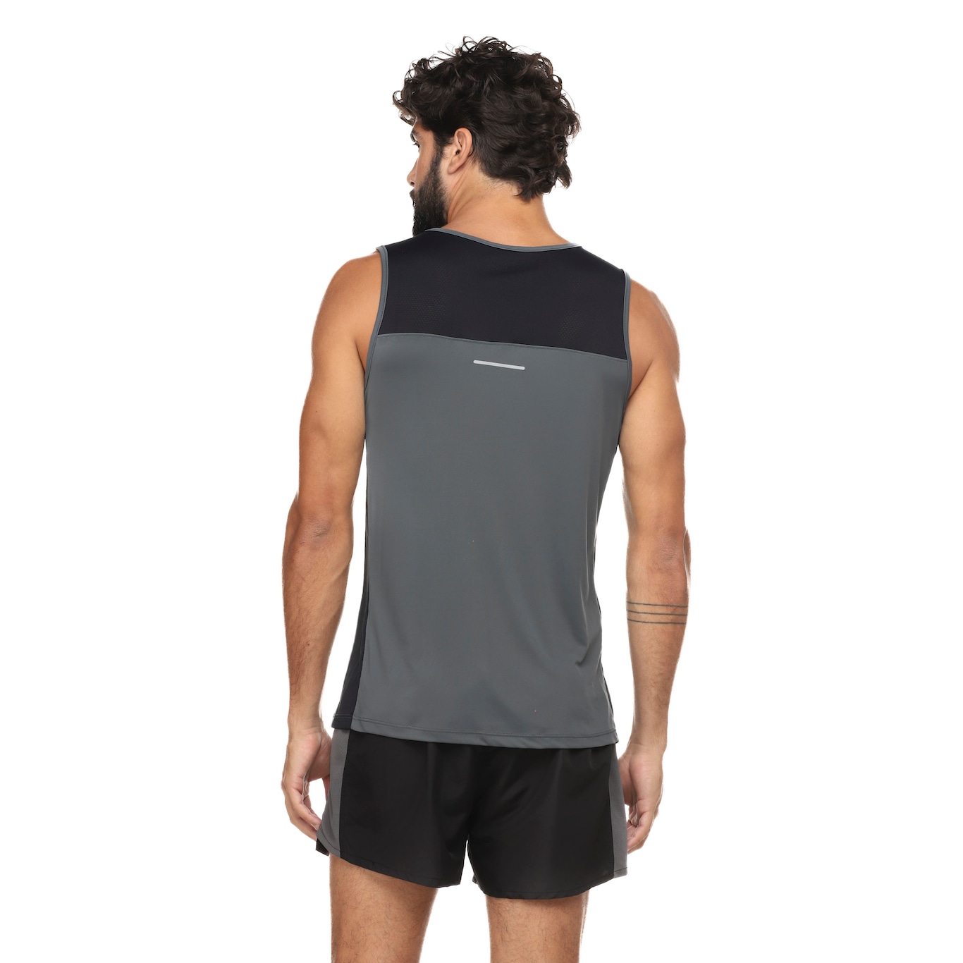 Camiseta Regata Masculina Oxer Mesh Refletivo - Foto 3