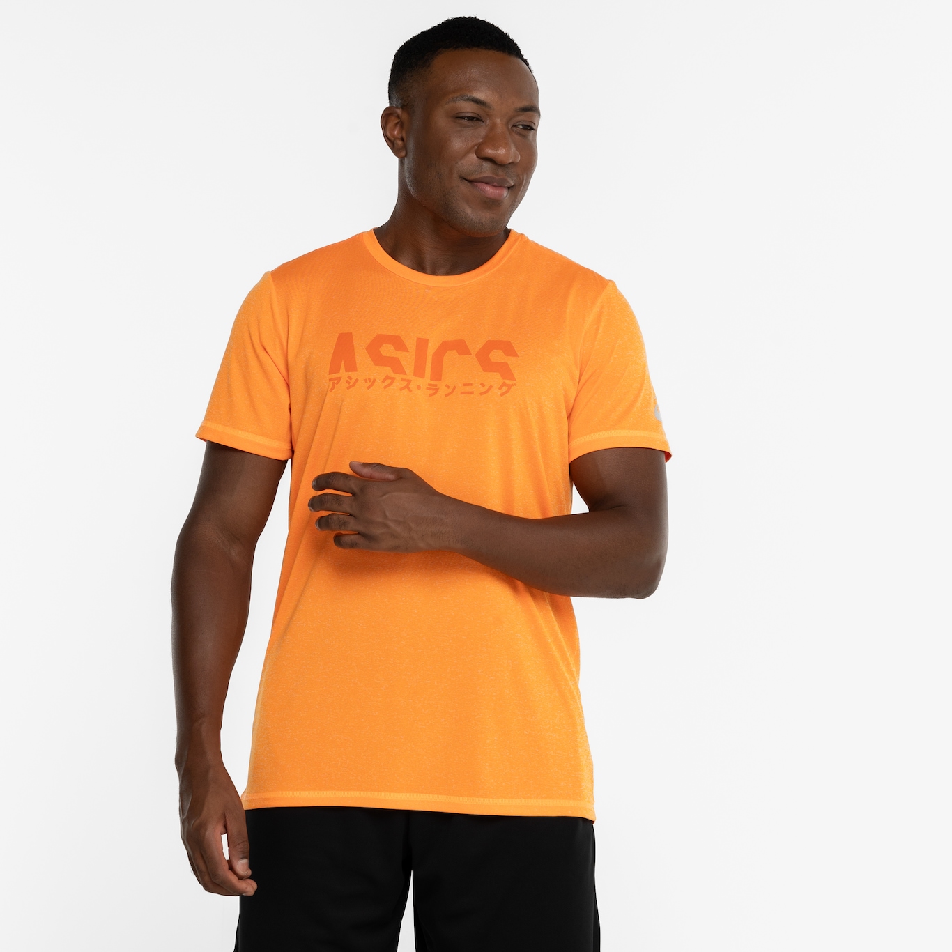 Camiseta ASICS Manga Curta Fugi - Masculina - Video 1