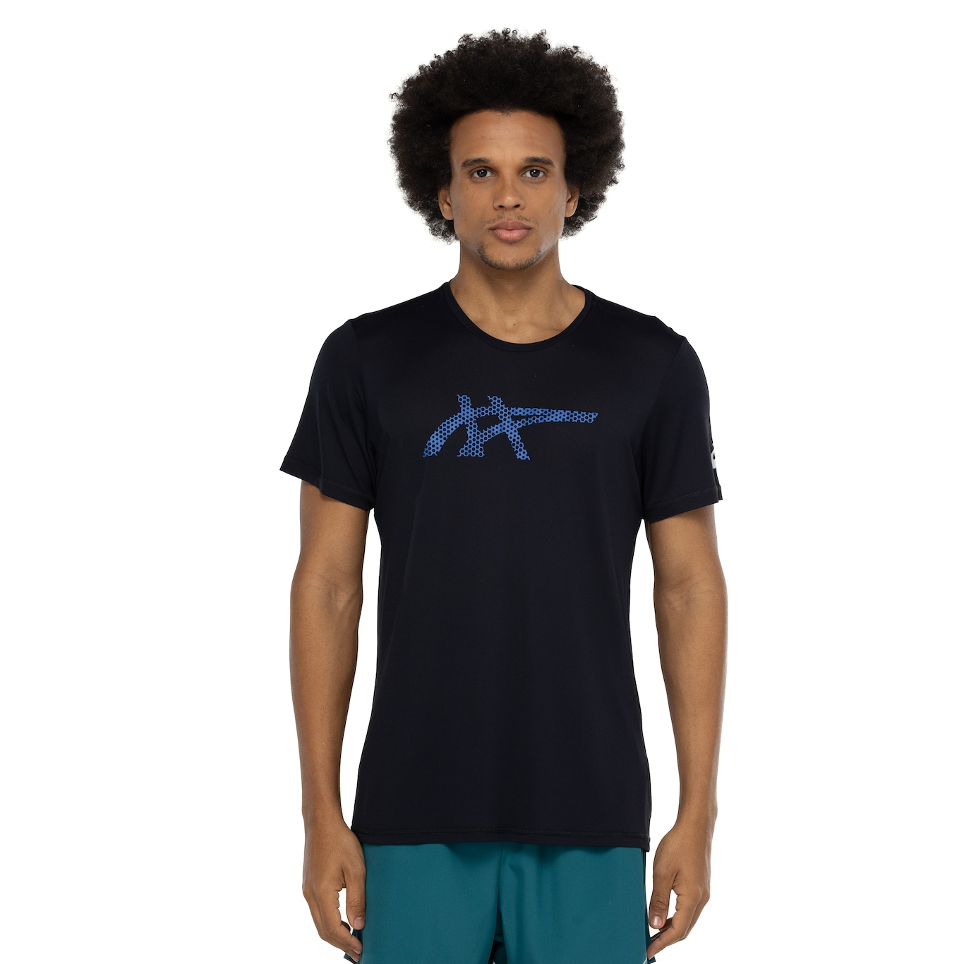 Camiseta ASICS Manga Curta Light Nagoya - Masculina - Video 1