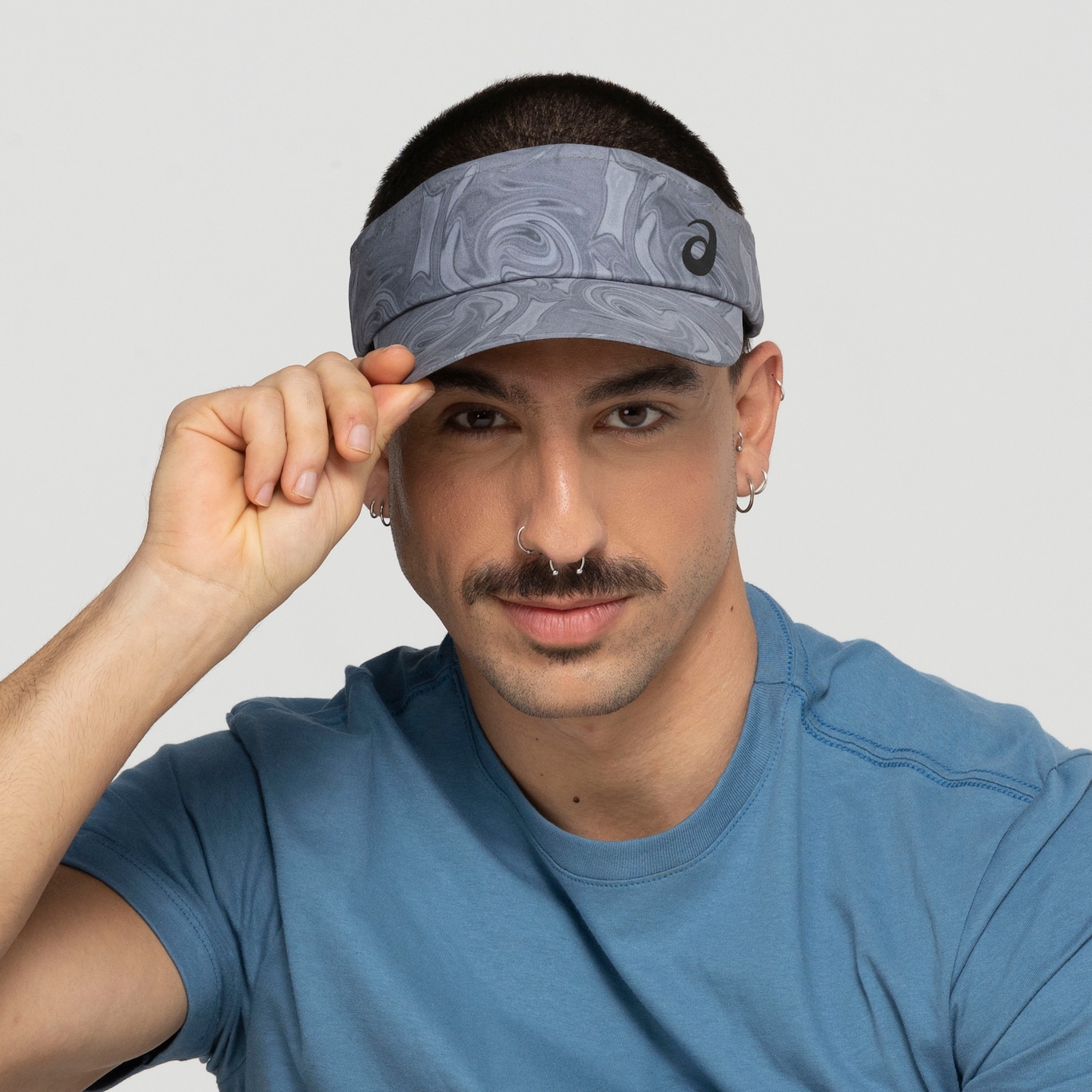 Viseira ASICS Legends Visor - Adulto - Foto 4