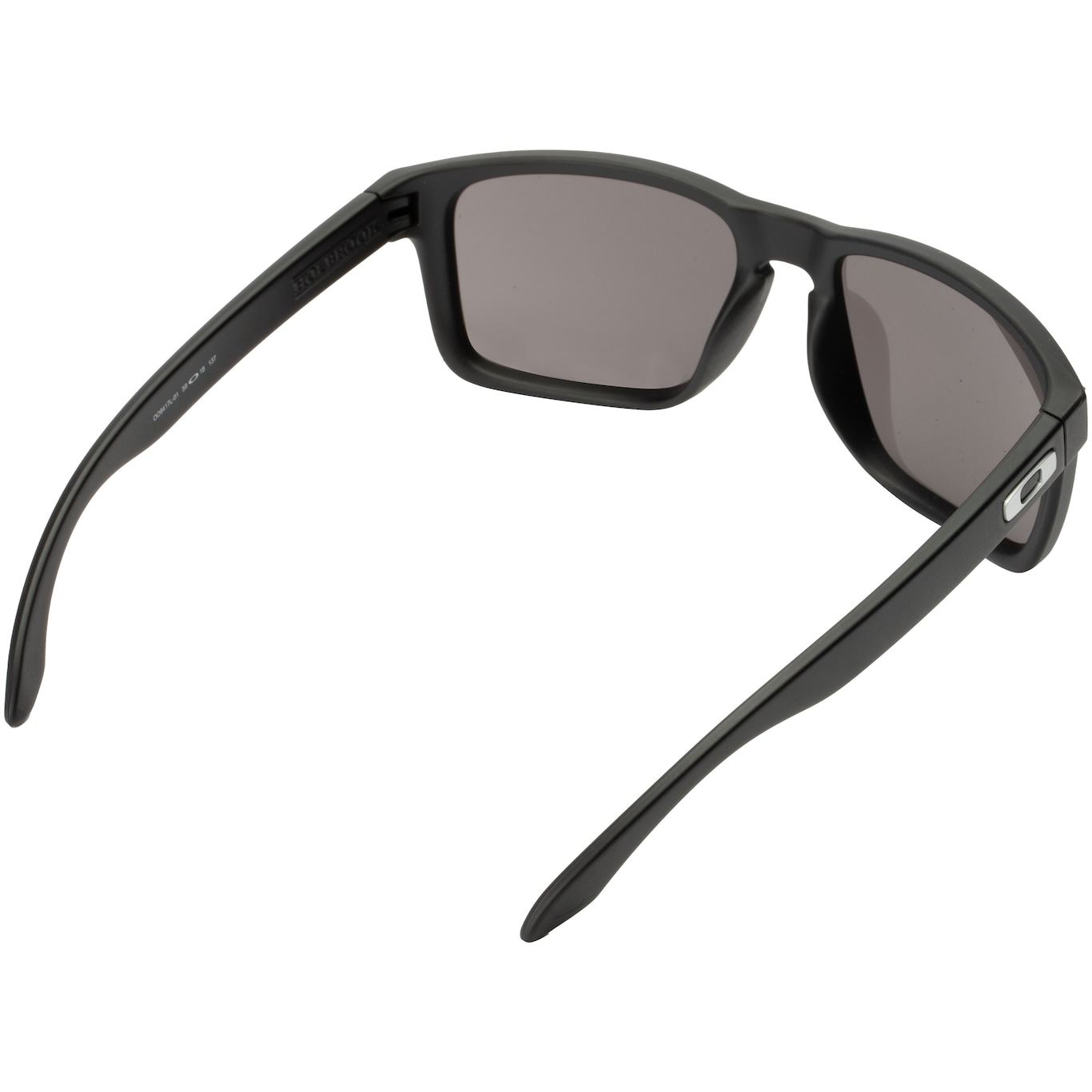 Óculos de Sol Oakley Holbrook XL Matte Black Warm Grey Prizm - Unissex - Foto 2