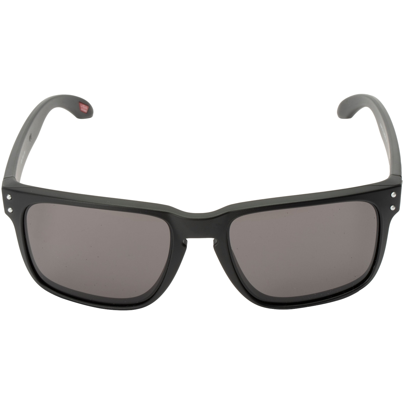 Óculos de Sol Oakley Holbrook XL Matte Black Warm Grey Prizm - Unissex - Foto 3
