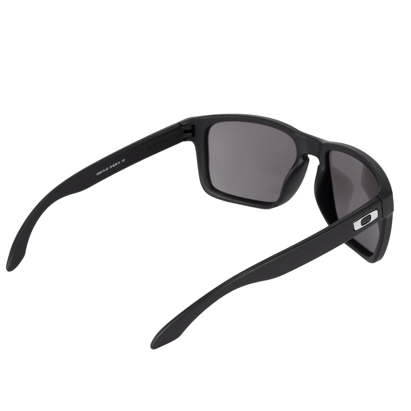 Óculos de Sol Oakley Holbrook XL Matte Black Warm Grey Prizm - Unissex - Foto 2