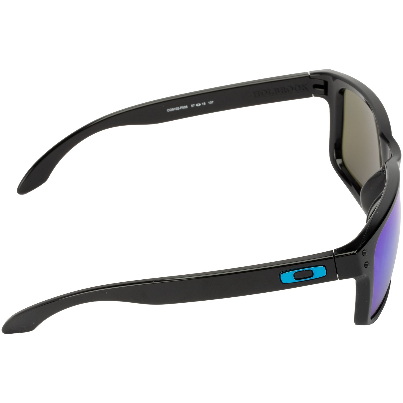 Óculos de Sol Oakley Holbrook Polished Prizm Sapphire - Unissex - Foto 4