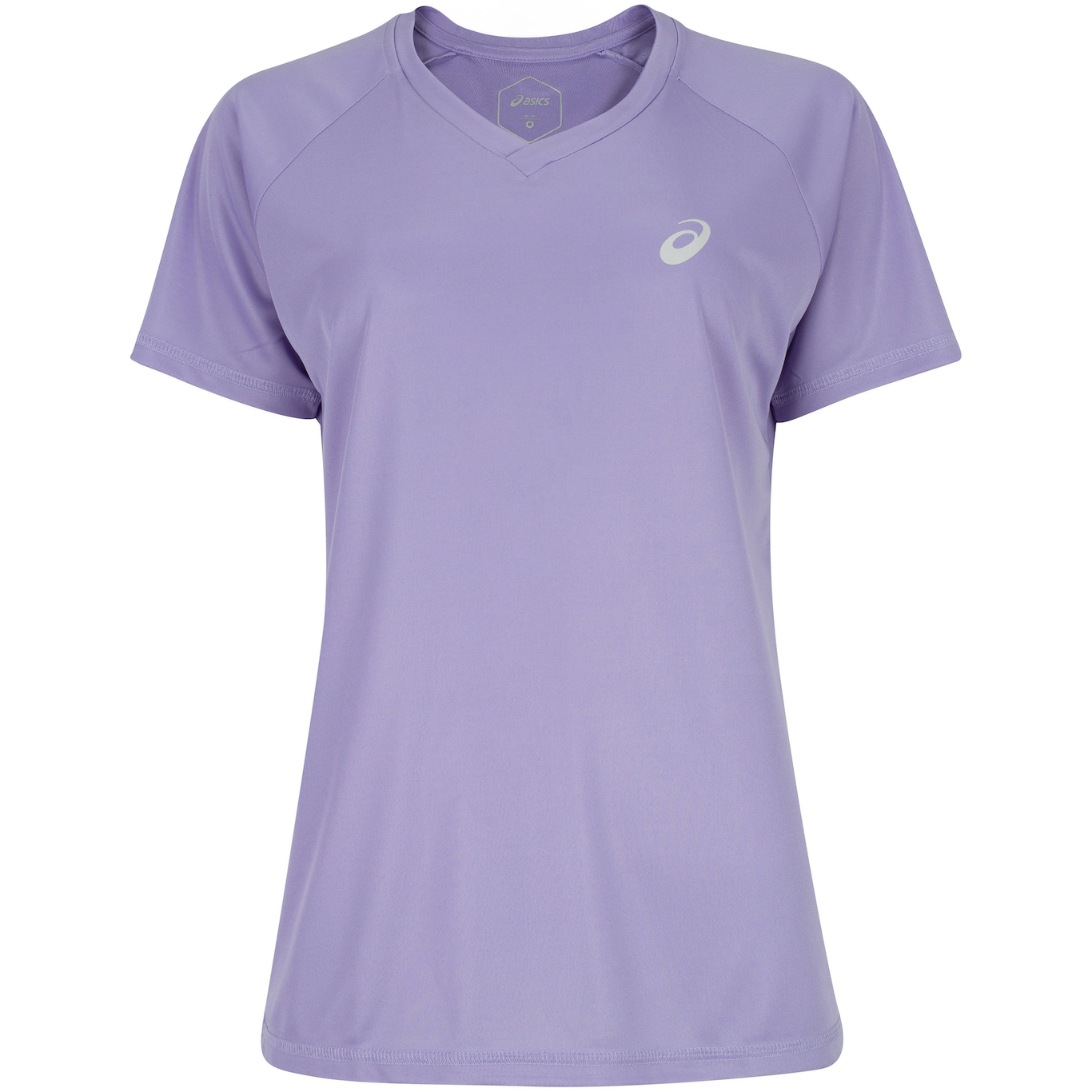 Camiseta ASICS Manga Curta Basic Logo - Feminina - Foto 5