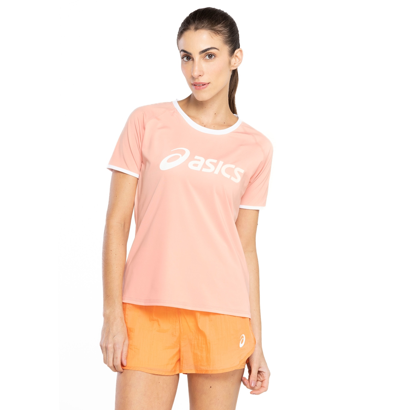 Camiseta Feminina ASICS Manga Raglan com Proteção UV - Video 1