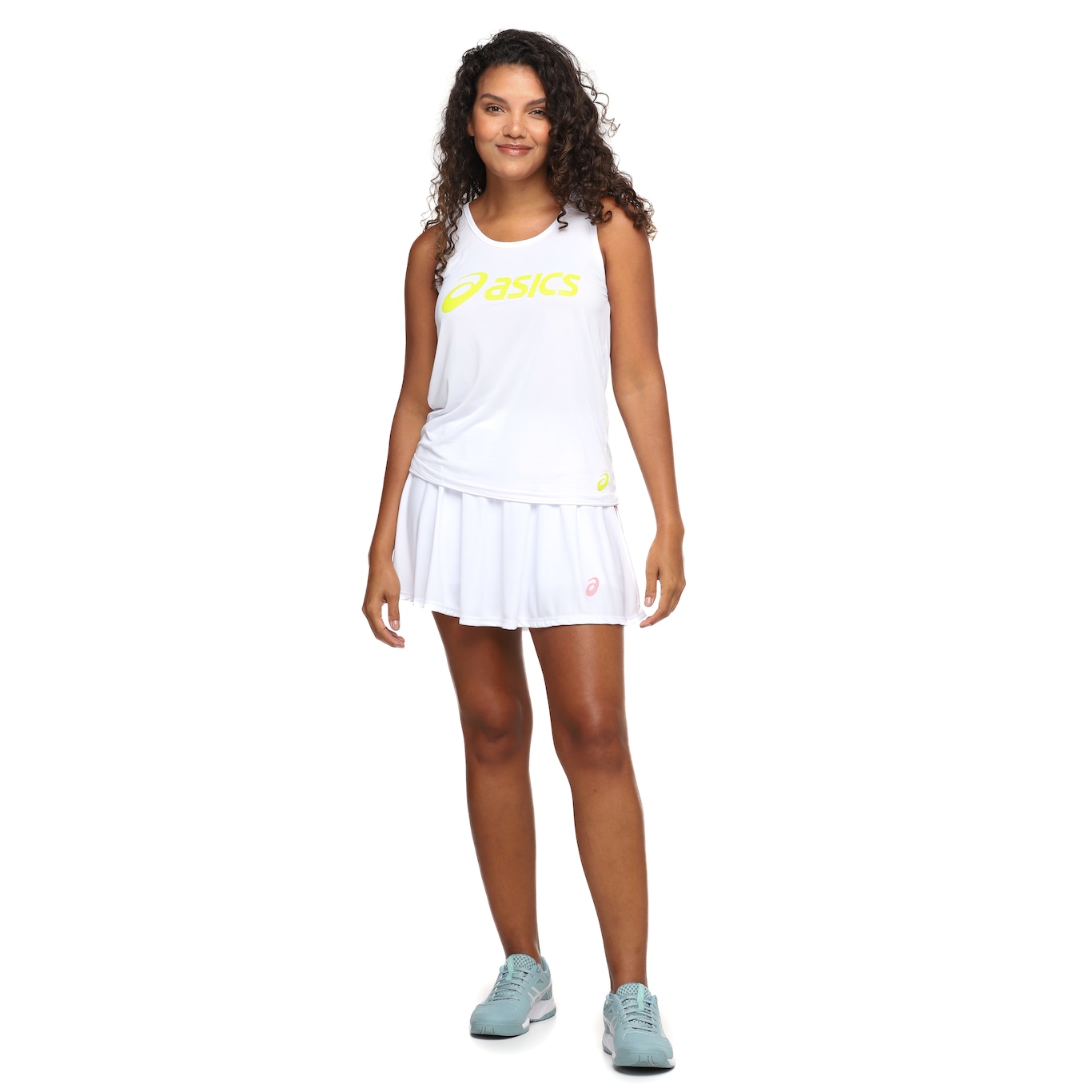 Camiseta Regata Feminina ASICS UV Protection Cavada - Foto 4