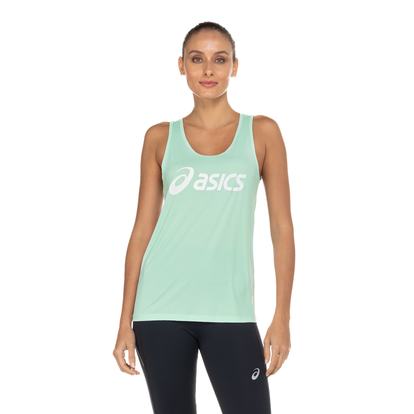 Camiseta Regata Feminina ASICS UV Protection Cavada - Video 1