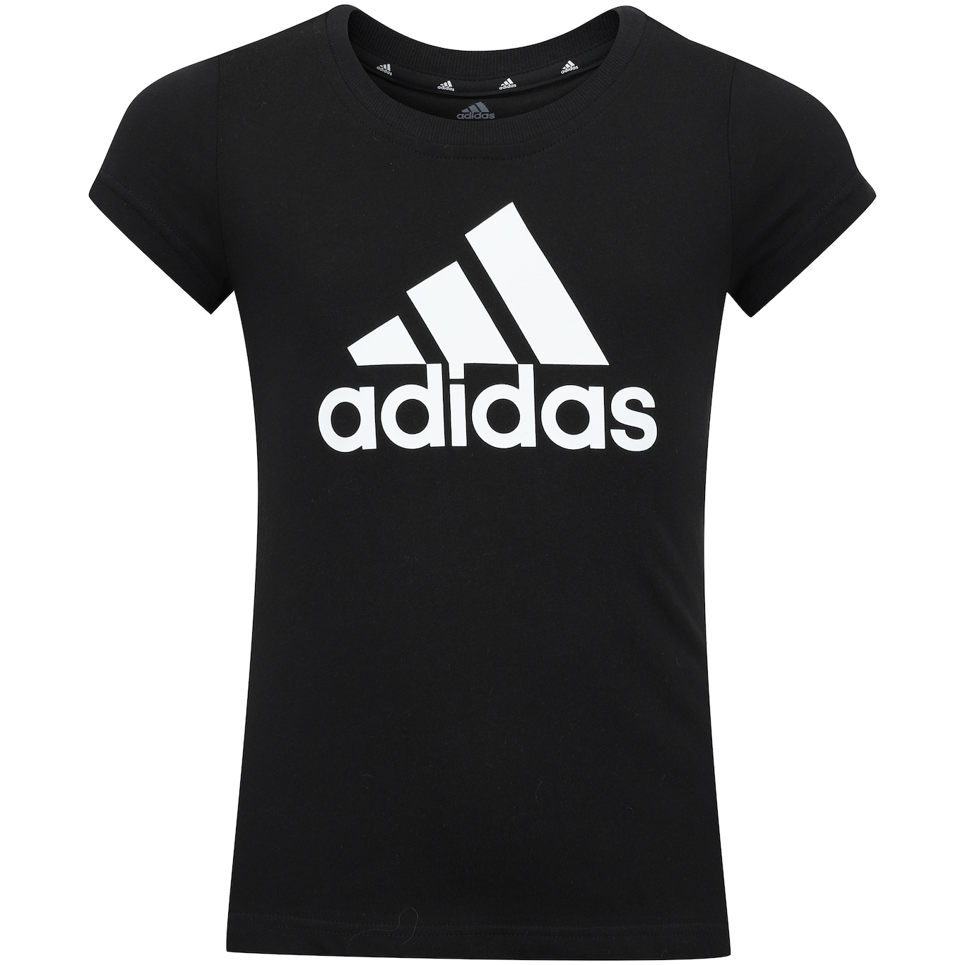 Camiseta adidas Manga Curta Big Logo - Infantil - Foto 1