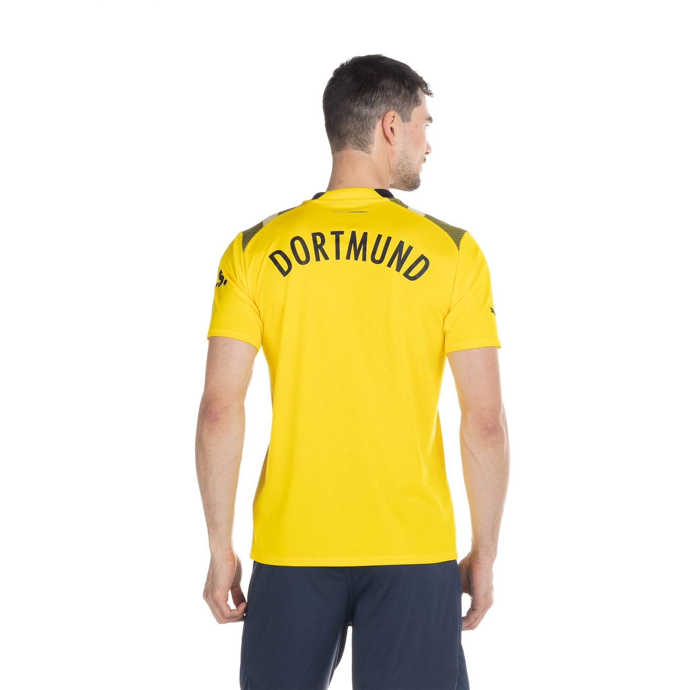 Camisa Borussia Dortmund  22 Torcedor Cup Puma - Masculina - Foto 3