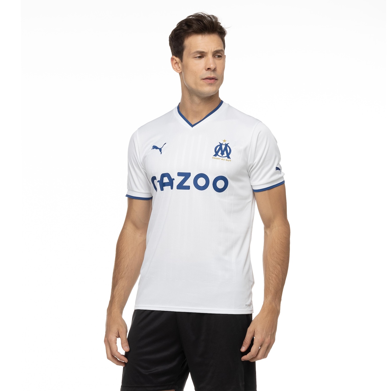 Camisa Olympique de Marseille I 22/23 Torcedor Puma - Masculina - Video 1