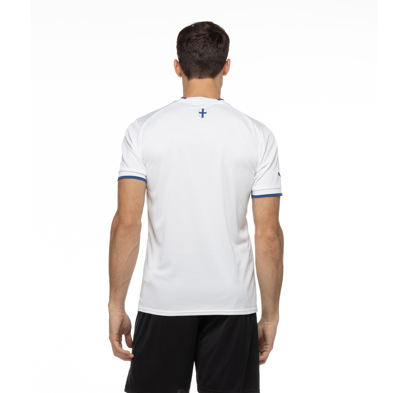 Camisa Olympique de Marseille I 22/23 Torcedor Puma - Masculina - Foto 3