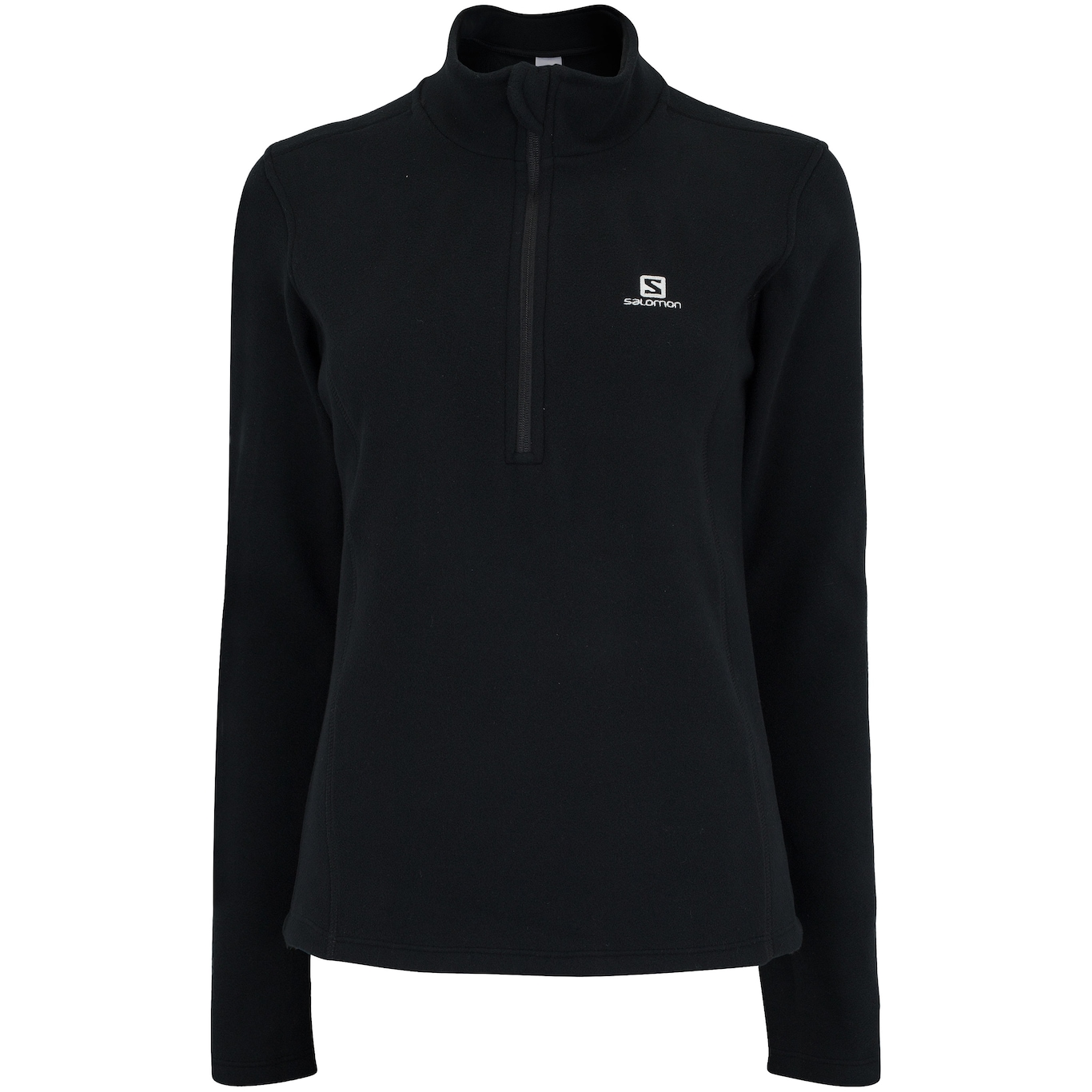 Blusa de Fleece Feminina Salomon Polar 1/2 Zíper com Proteção Solar UV - Foto 6