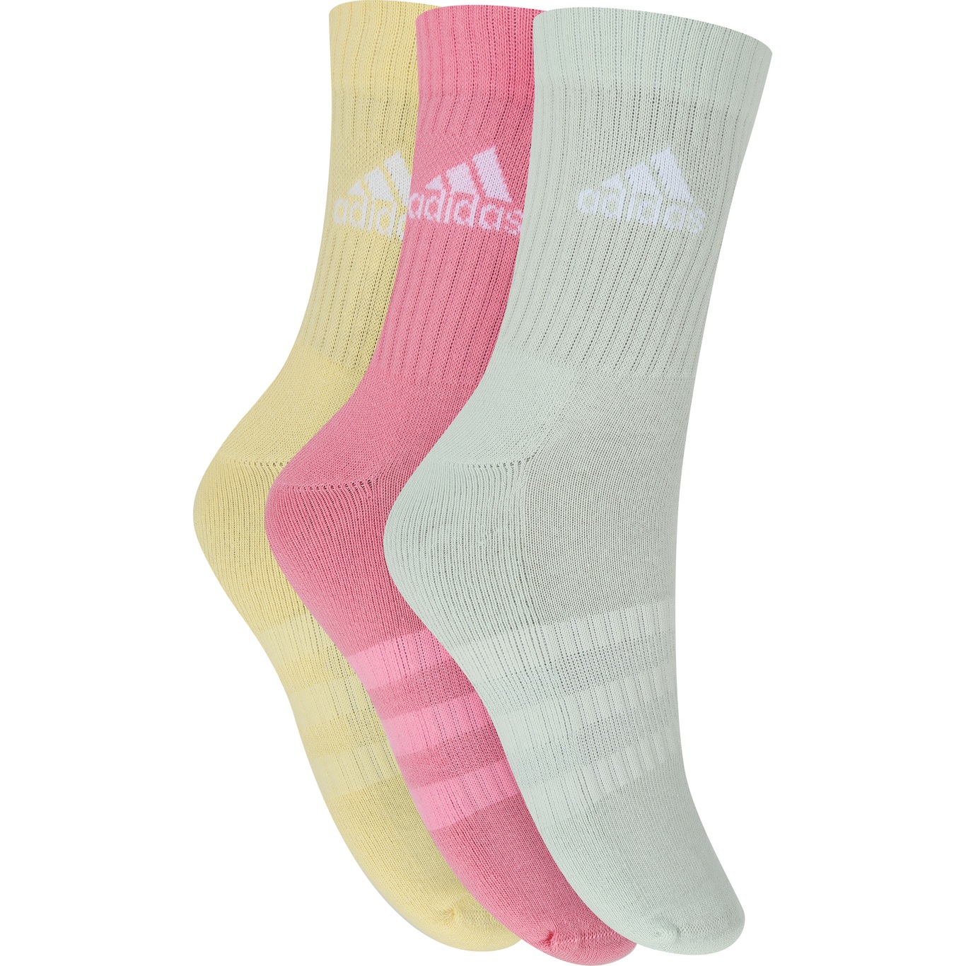 Kit Meia adidas Cano Alto 3Kit de Meias adidas Cano Alto com 3 Pares ...