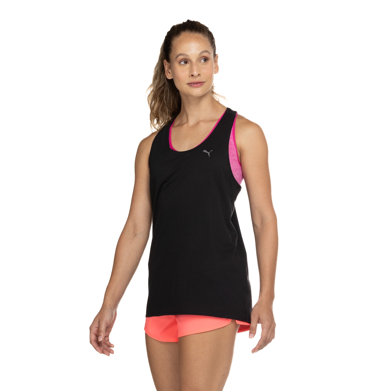 Camiseta Regata Puma Studio Foundation Relaxed - Feminina - Foto 4