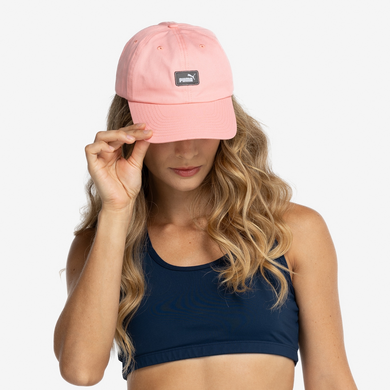 Boné Aba Curva Puma Strapback Ess Cap III - Adulto - Foto 4