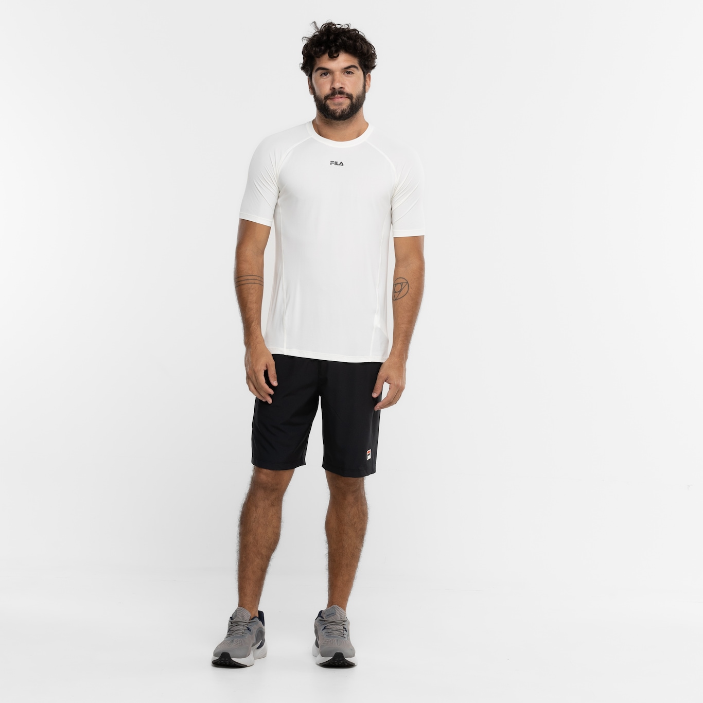 Camiseta Masculina Fila Manga Curta Bio II - Foto 4