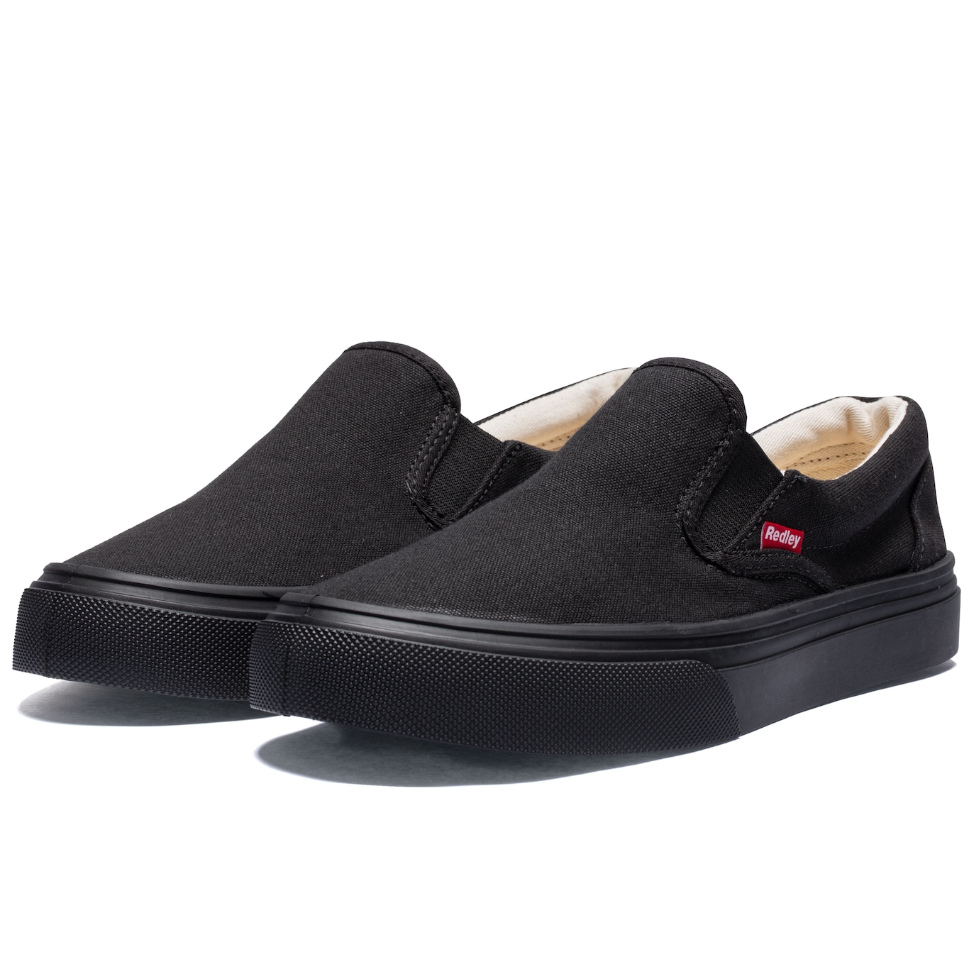 Tênis Redley Originals Slip On Monocromo - Masculino - Foto 2