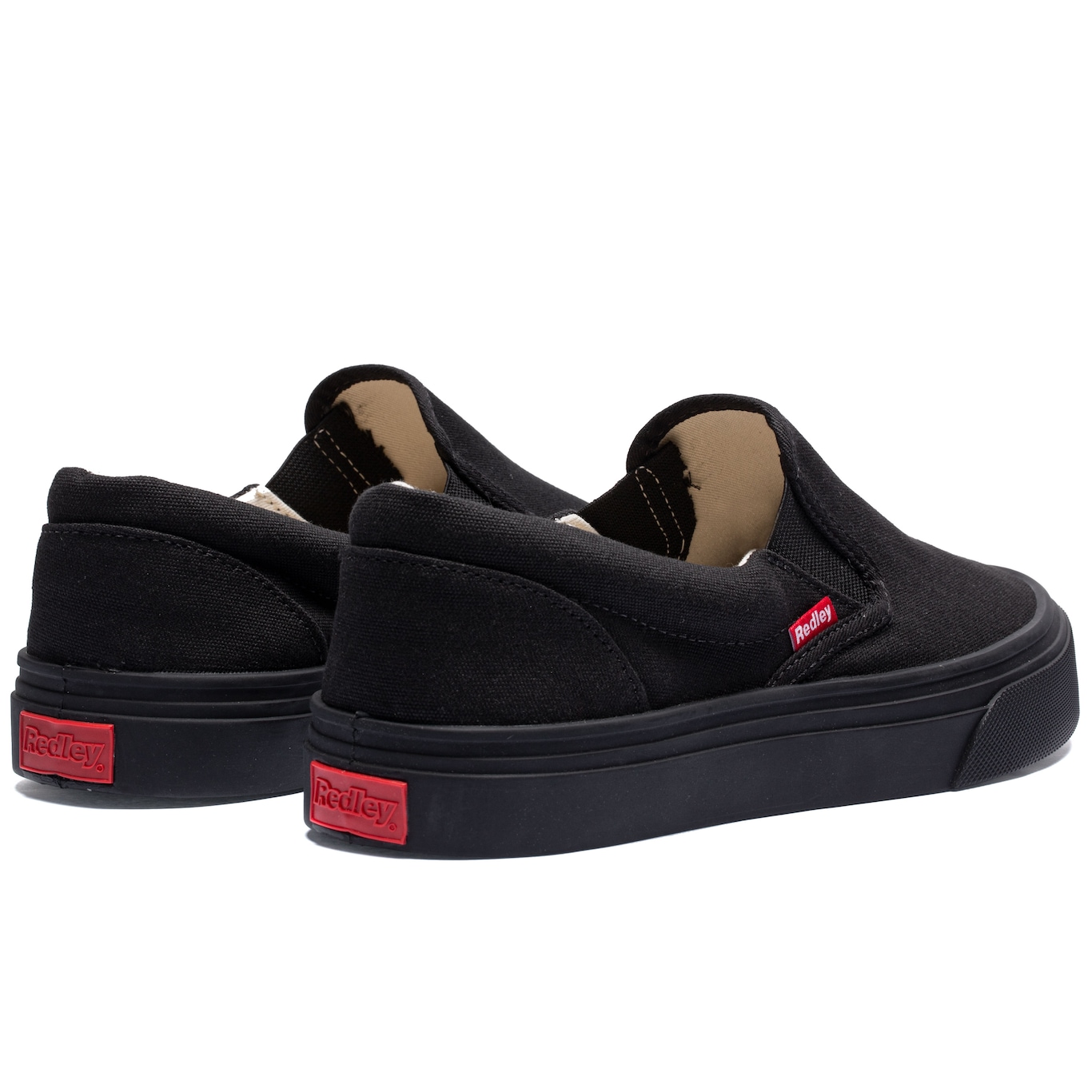 Tênis Redley Originals Slip On Monocromo - Masculino - Foto 4