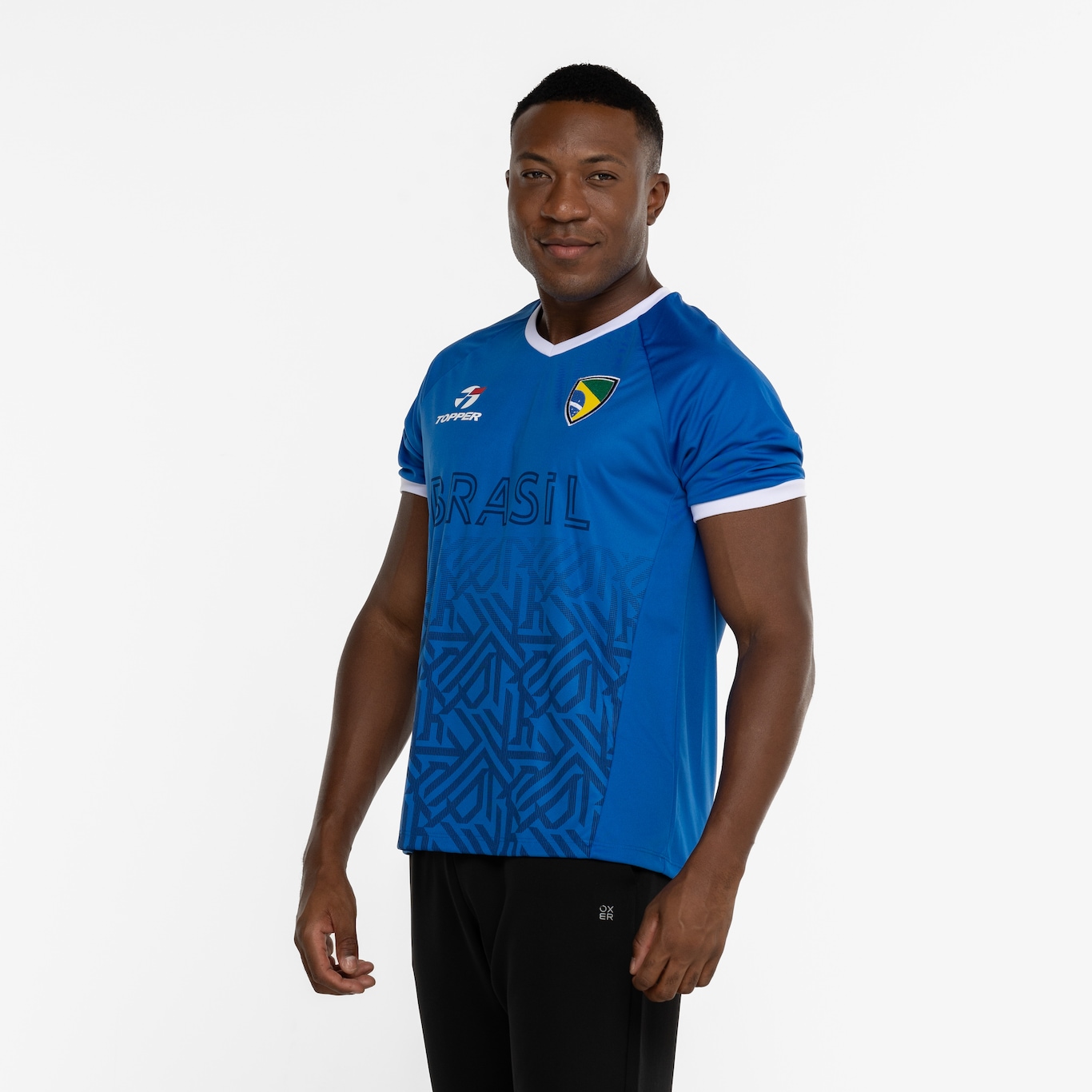 Camiseta Brasil Topper - Masculina em Promoção