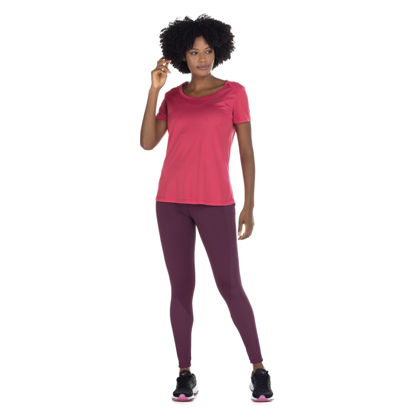 Camiseta Mizuno Manga Curta Soul Fit - Feminina - Foto 4