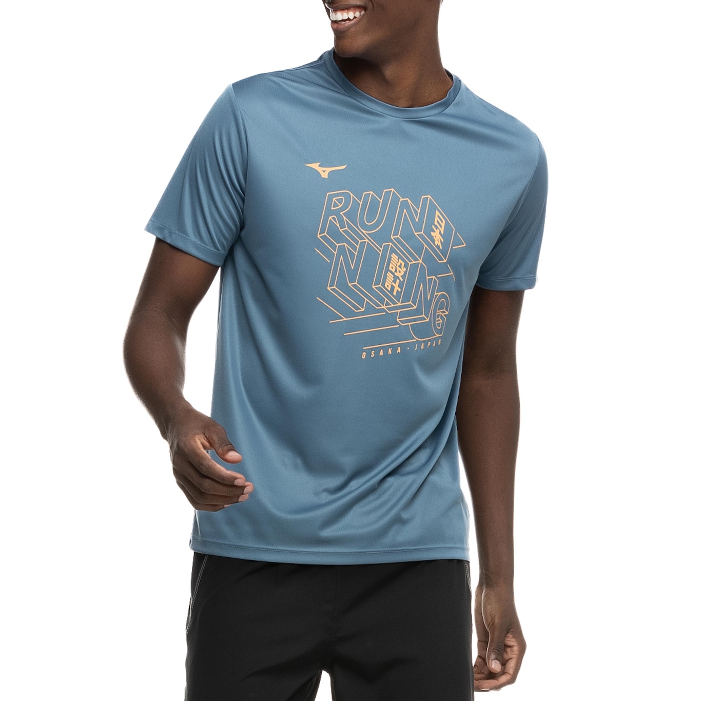 Camiseta Mizuno Manga Curta Energy STA - Masculina - Foto 5