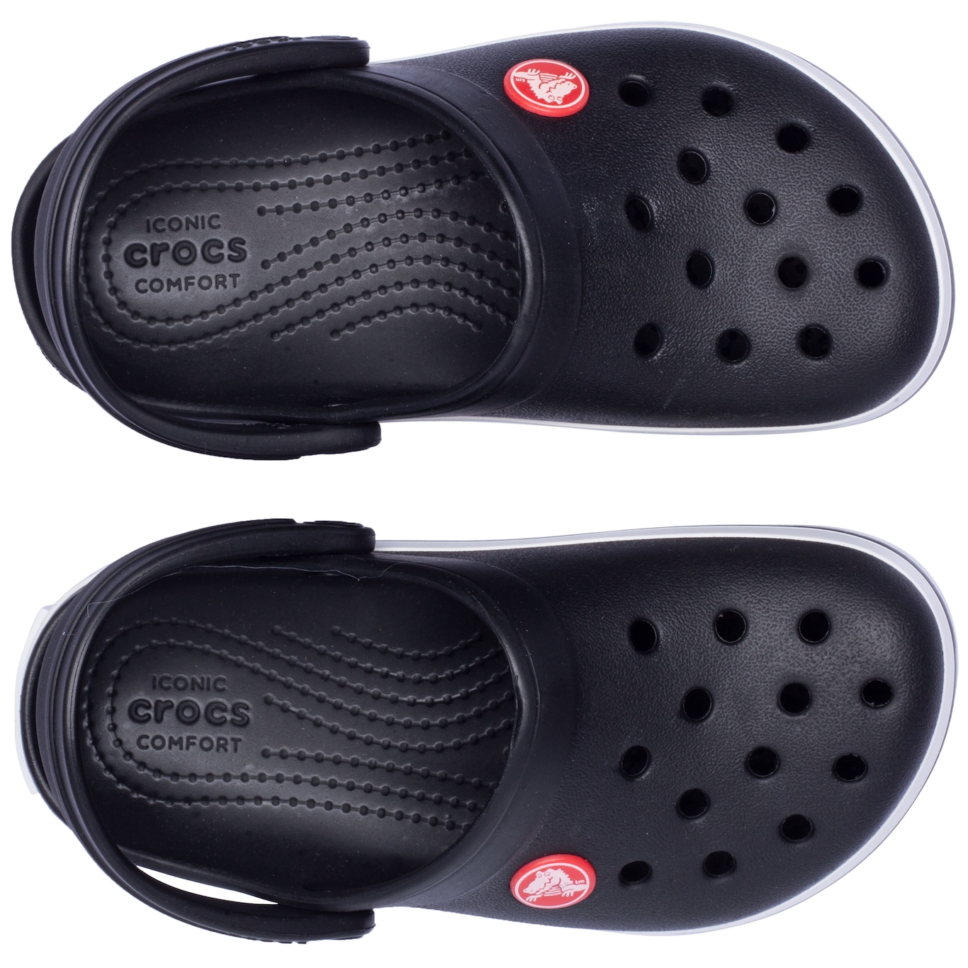 Sandália Crocs Crocband Clog T - Júnior - Foto 5