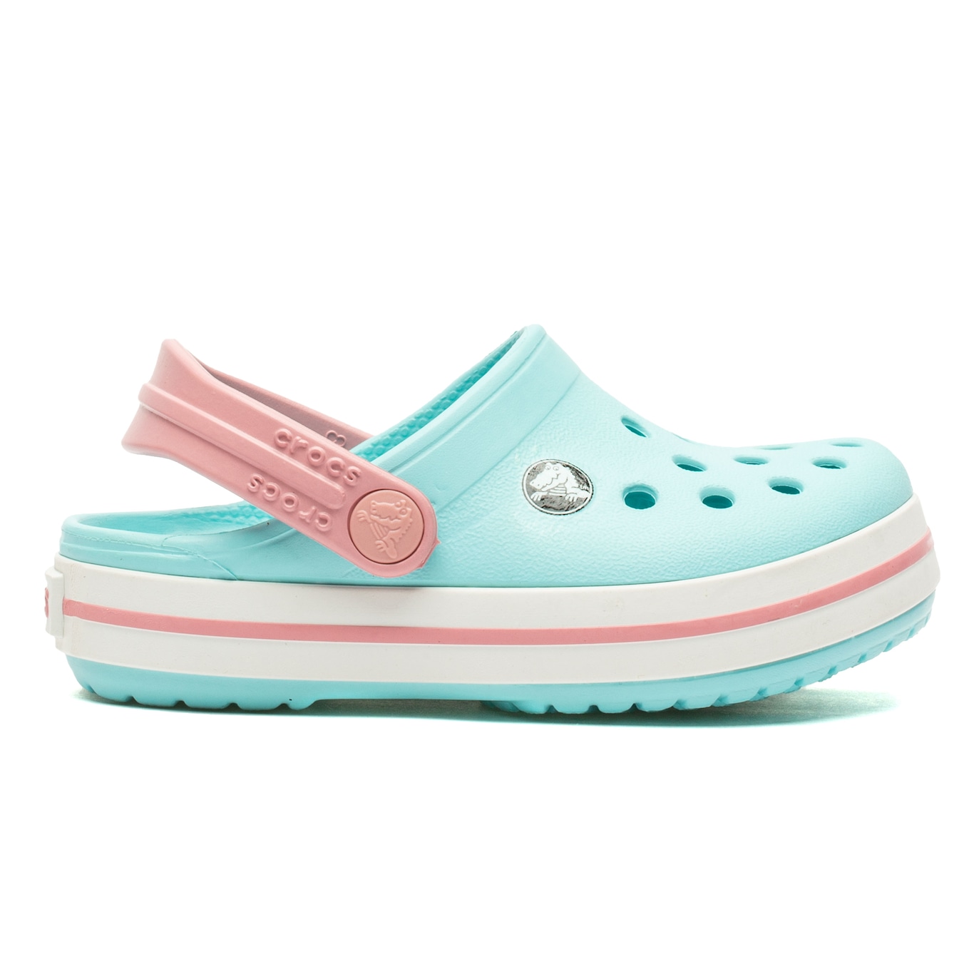 Sandália Crocs Crocband Clog T - Júnior - Foto 1