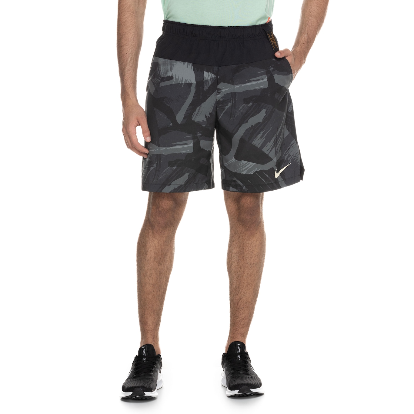 Nike blue best sale camo shorts