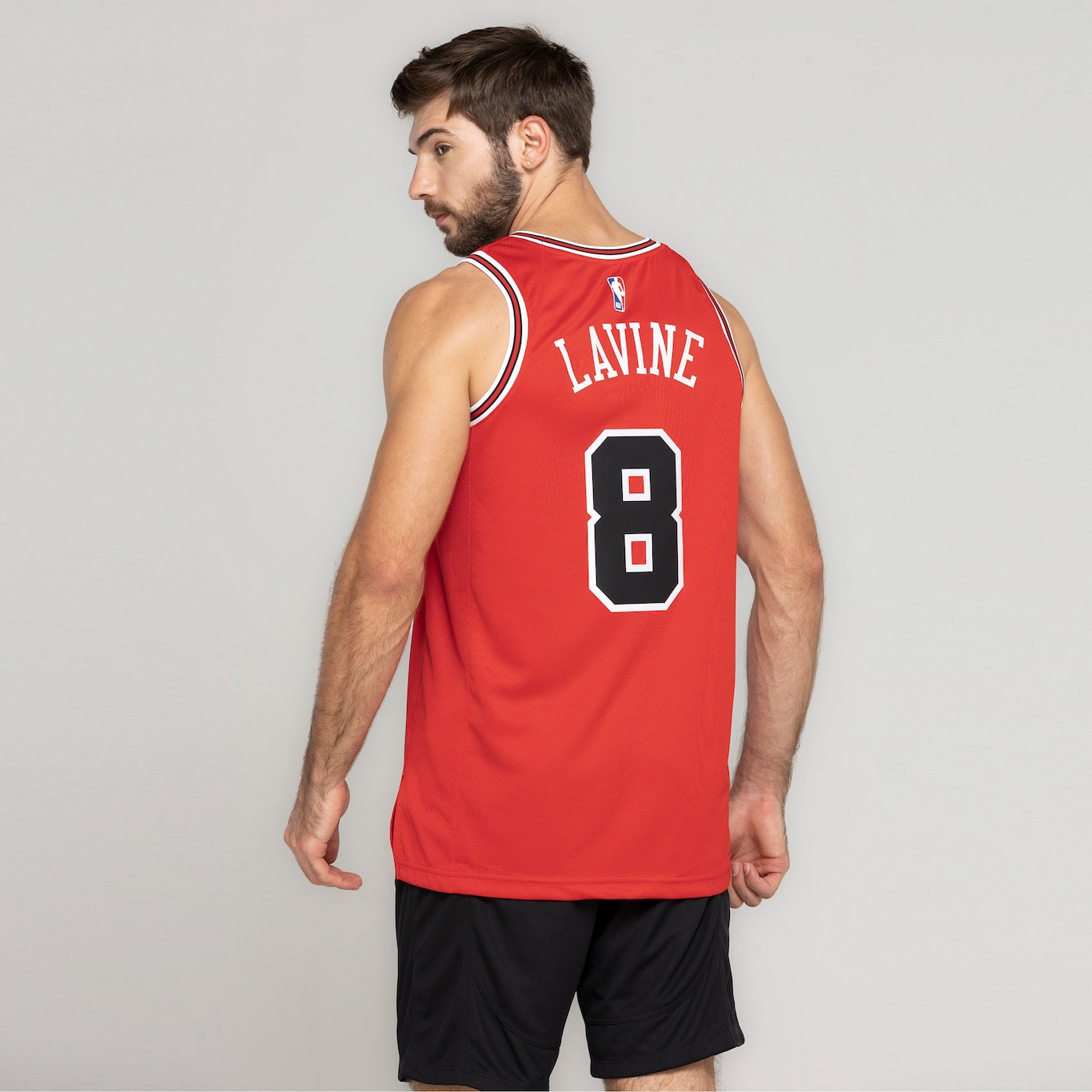 Camiseta Regata Chicago Bulls Nike Masculina Dri-Fit Swgmn - Foto 4