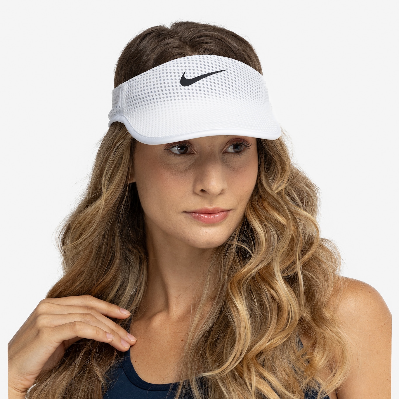 Viseira Nike Aero Dri-Fit Run Visor - Adulto - Foto 4