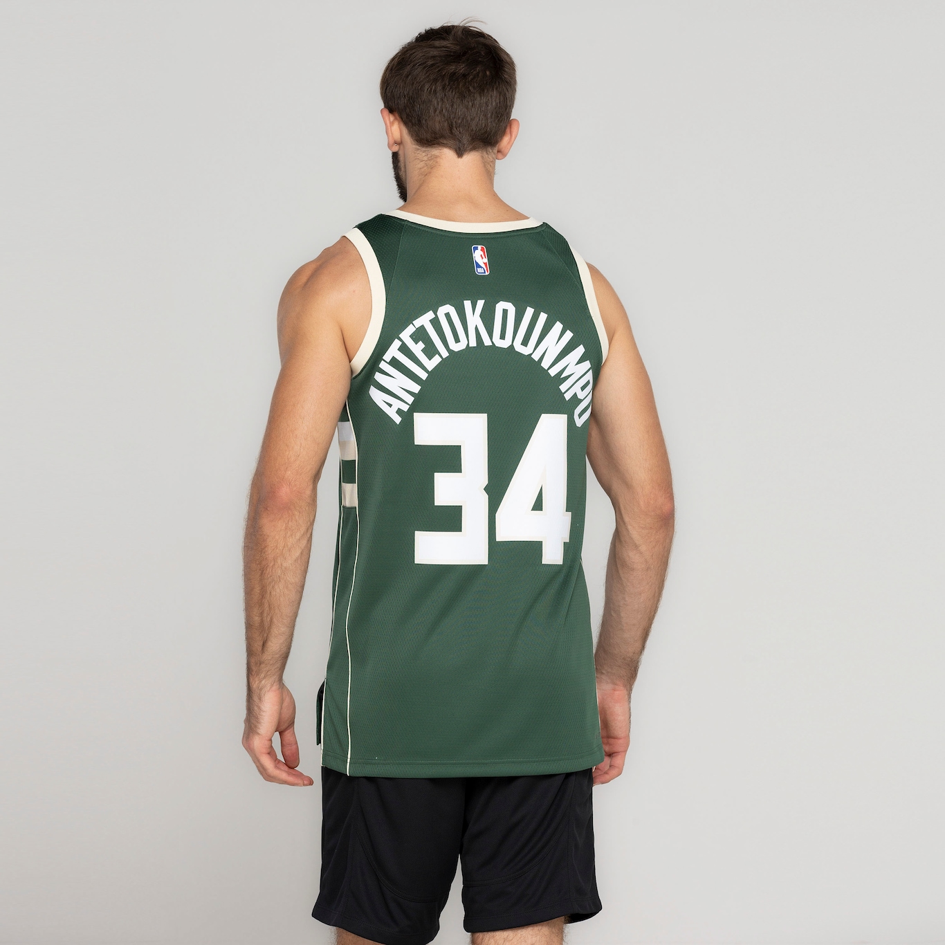 Camiseta Regata Milwaukee Bucks Nike Masculina Dri-Fit Swfmn - Foto 4