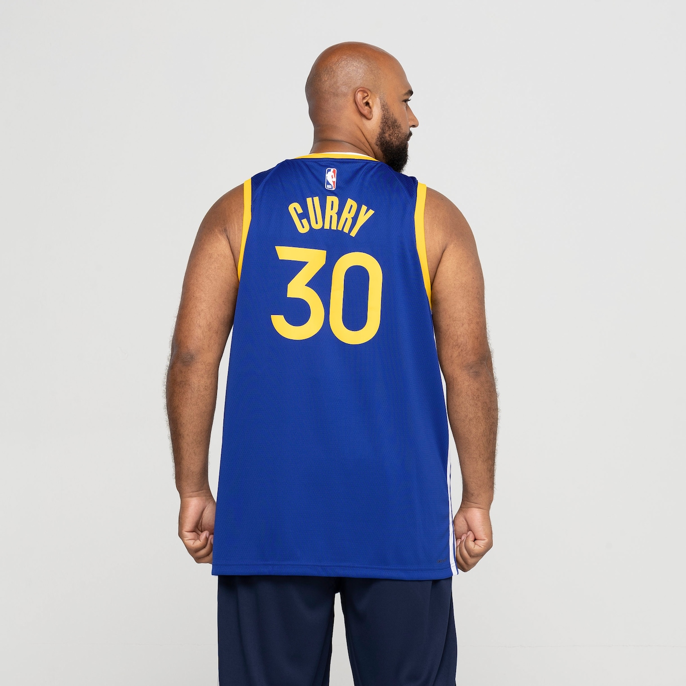 Camiseta Regata Golden State Wariors Nike Masculina Dri-Fit Jsy - Foto 5