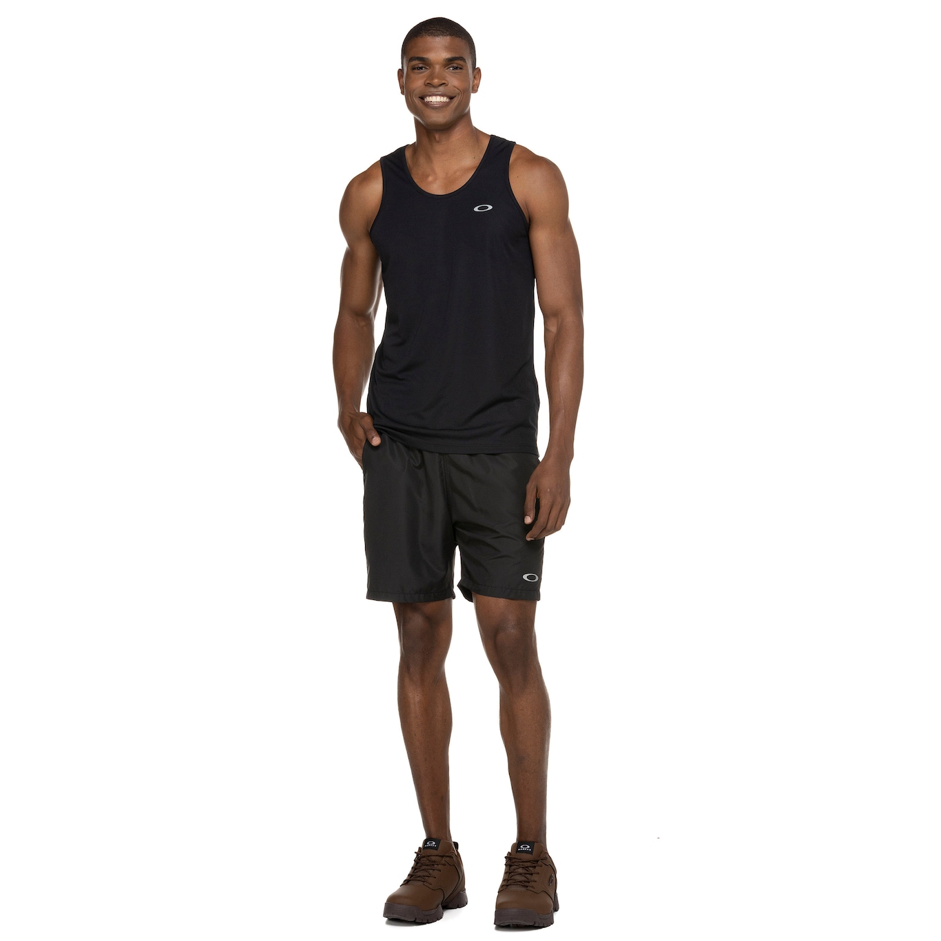 Camiseta Regata Oakley Daily Sport Tank 3 - Blackout - Gg