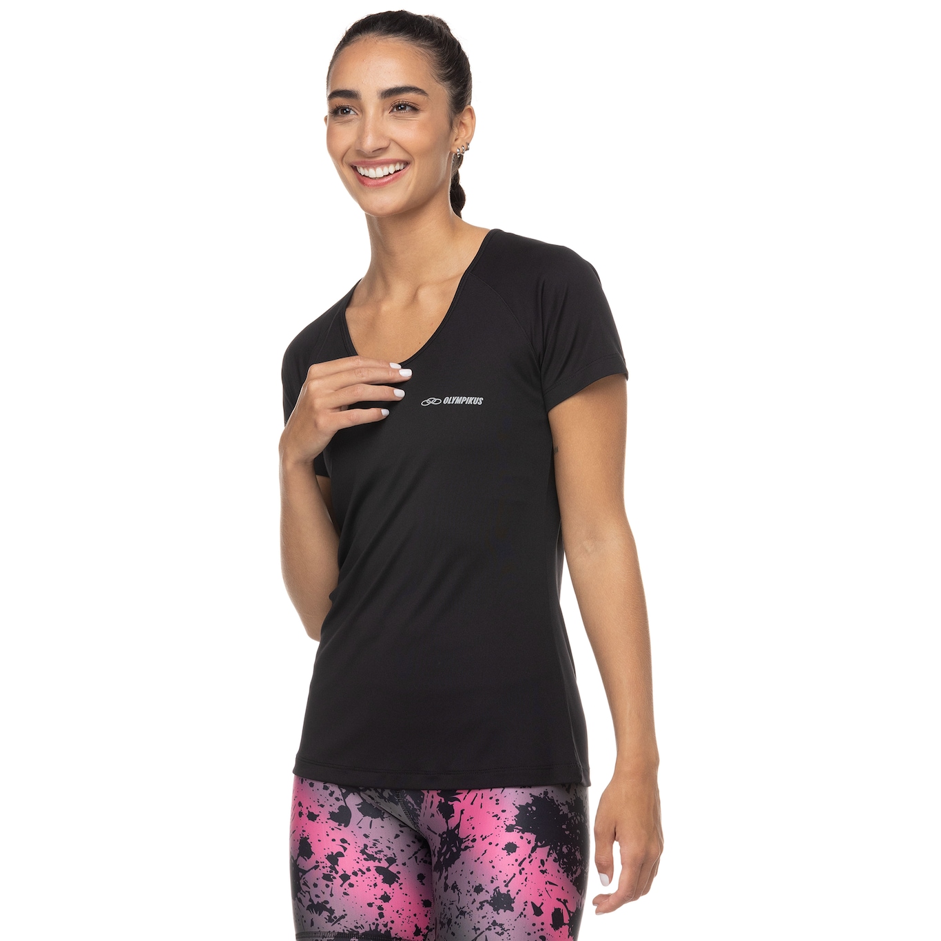 Camiseta Olympikus Manga Curta Runner - Feminina - Foto 5