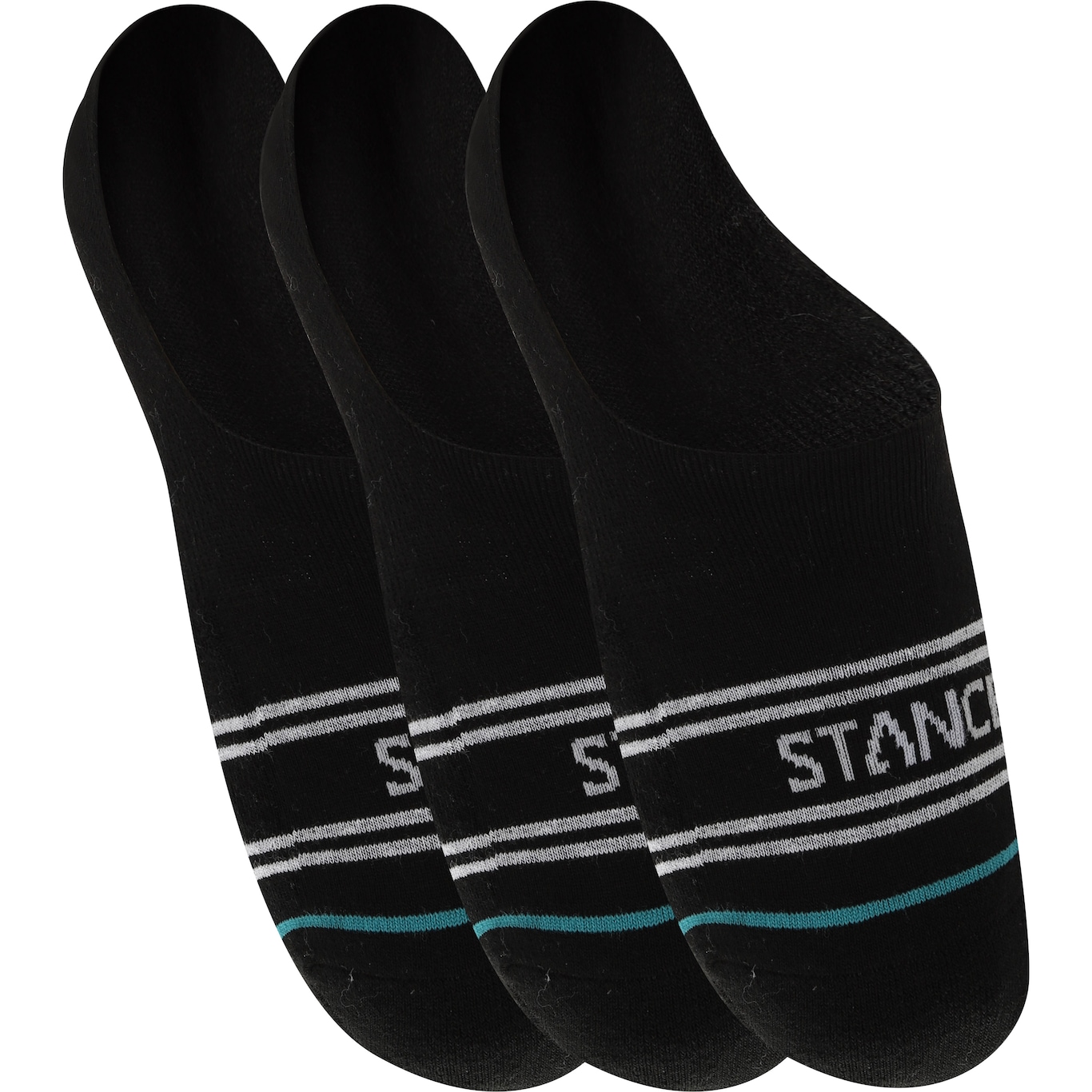 Kit de Meias Stance Basic 3Pack No Show C0014 com 3 Pares - Adulto - Foto 3