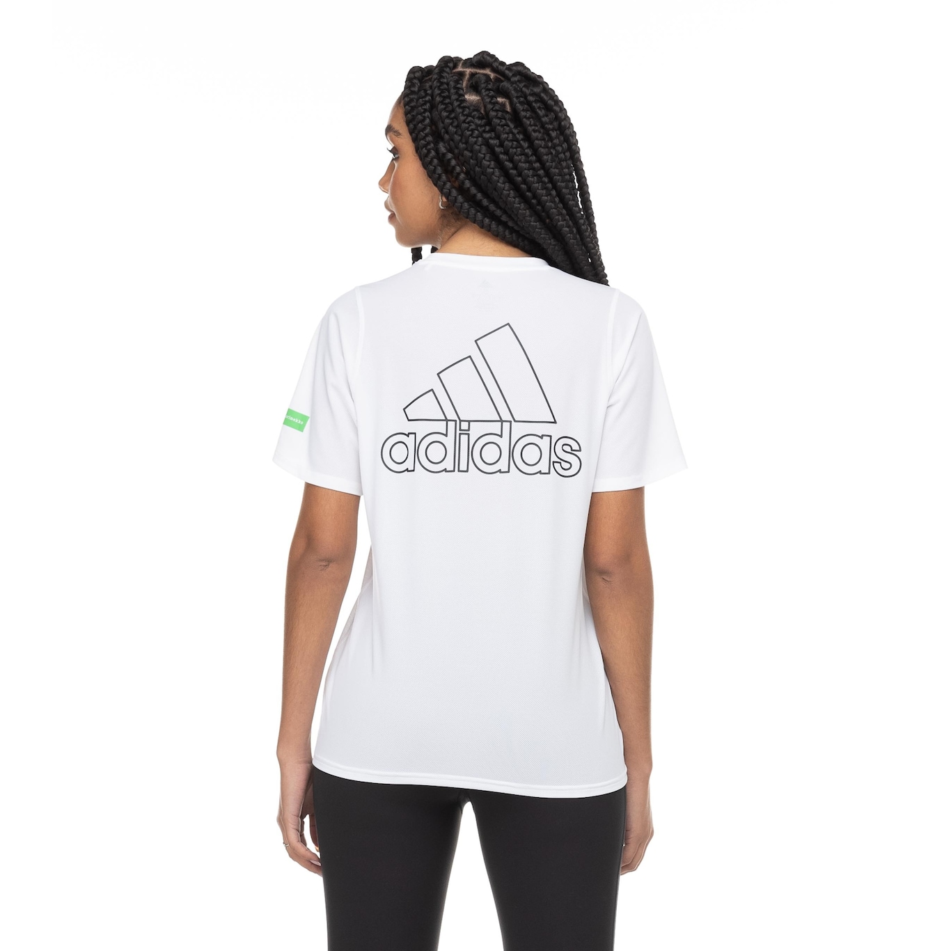 Camiseta adidas Marimekko Manga Curta Running - Feminina - Foto 5