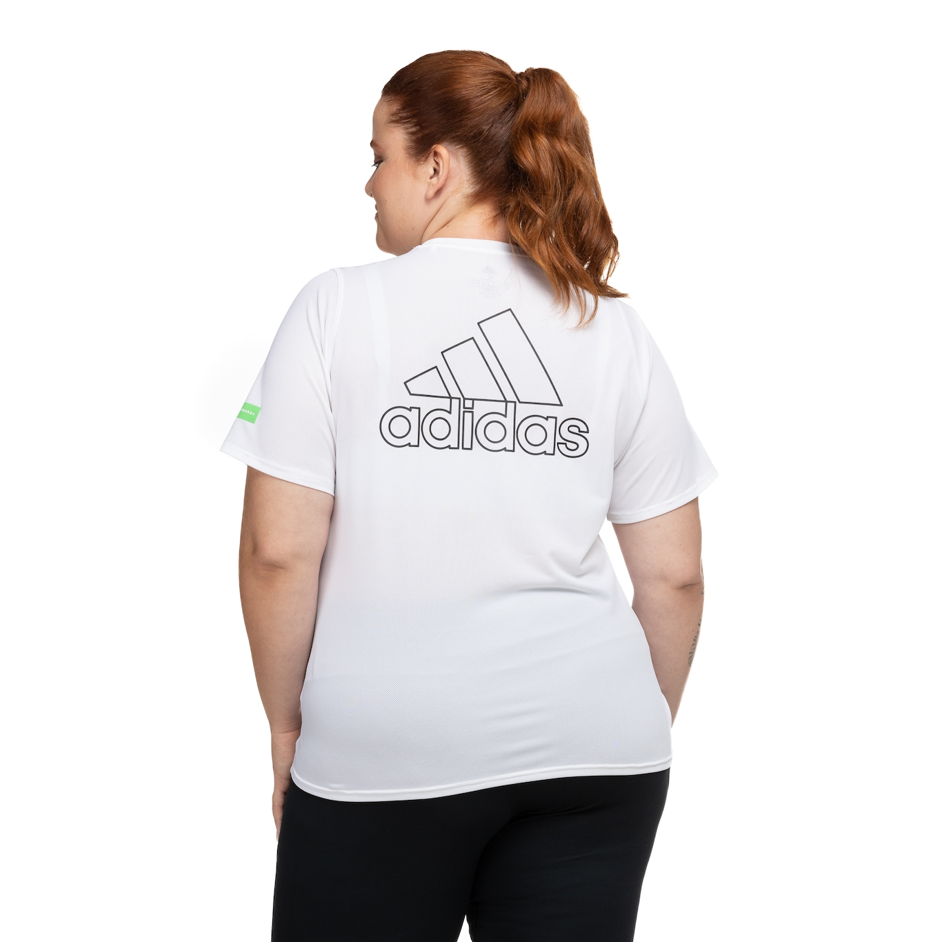 Camiseta adidas Marimekko Manga Curta Running - Feminina - Foto 6