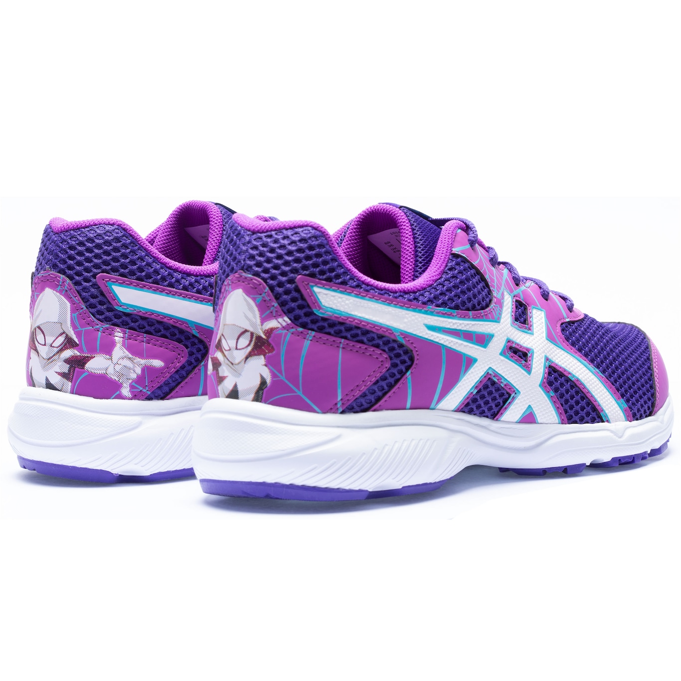 Tênis ASICS Buzz 4 Spider Man - Júnior - Foto 4