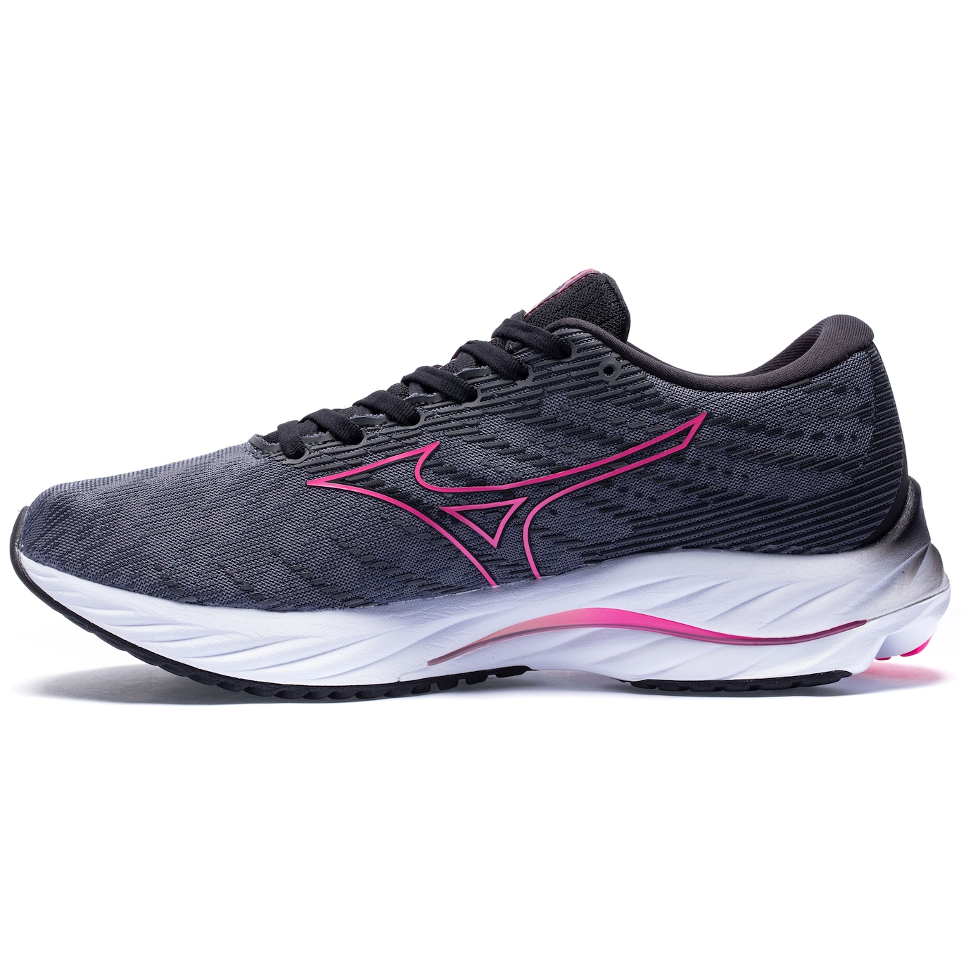 Tênis Mizuno Wave Rider 26 Pink Ribbon - Masculino - Foto 3