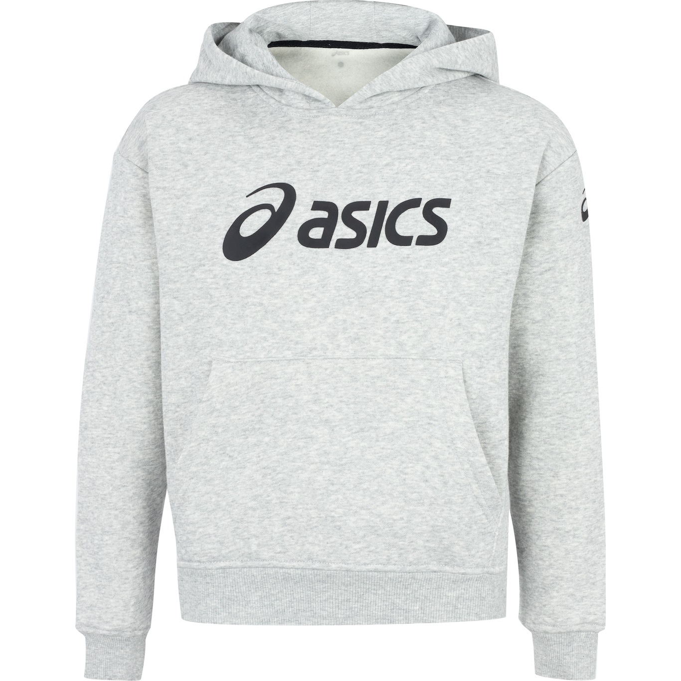 Blusa de Moletom Infantil ASICS com Capuz Canguru - Foto 1