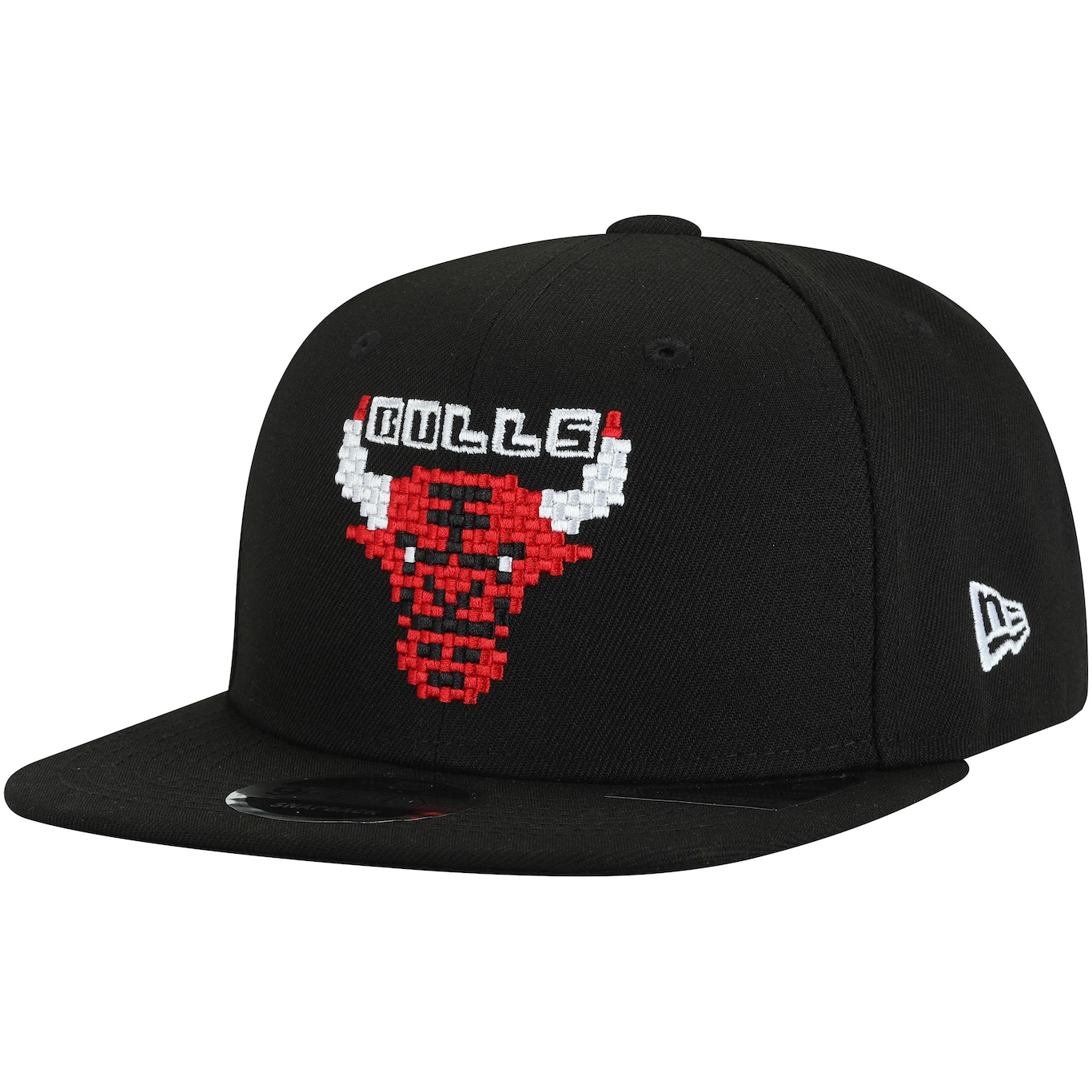 Boné Chicago Bulls NBA Aba Reta New Era Snapback Tecnologic - Adulto - Foto 1