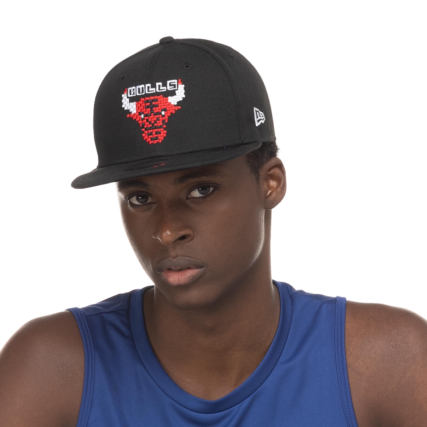 Boné Chicago Bulls NBA Aba Reta New Era Snapback Tecnologic - Adulto - Foto 2