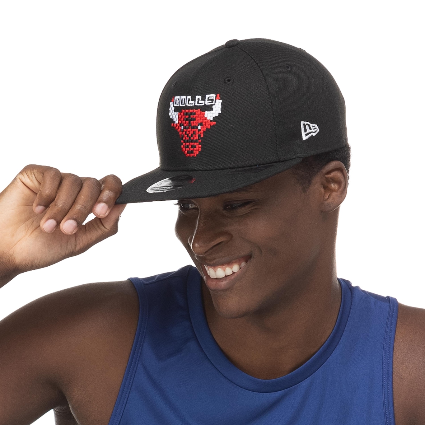 Boné Chicago Bulls NBA Aba Reta New Era Snapback Tecnologic - Adulto - Foto 3