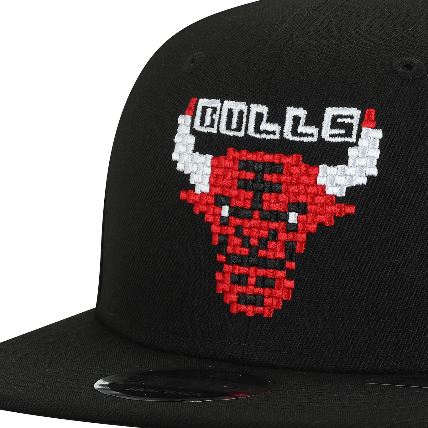 Boné Chicago Bulls NBA Aba Reta New Era Snapback Tecnologic - Adulto - Foto 6