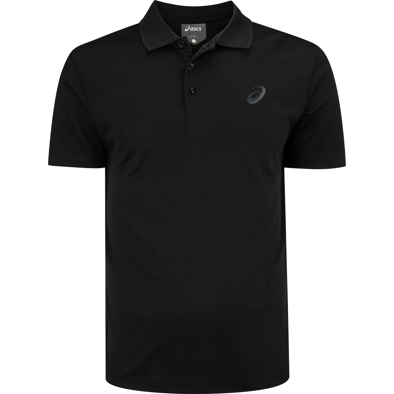 Camisa Polo Masculina ASICS Manga Curta Botões - Foto 1