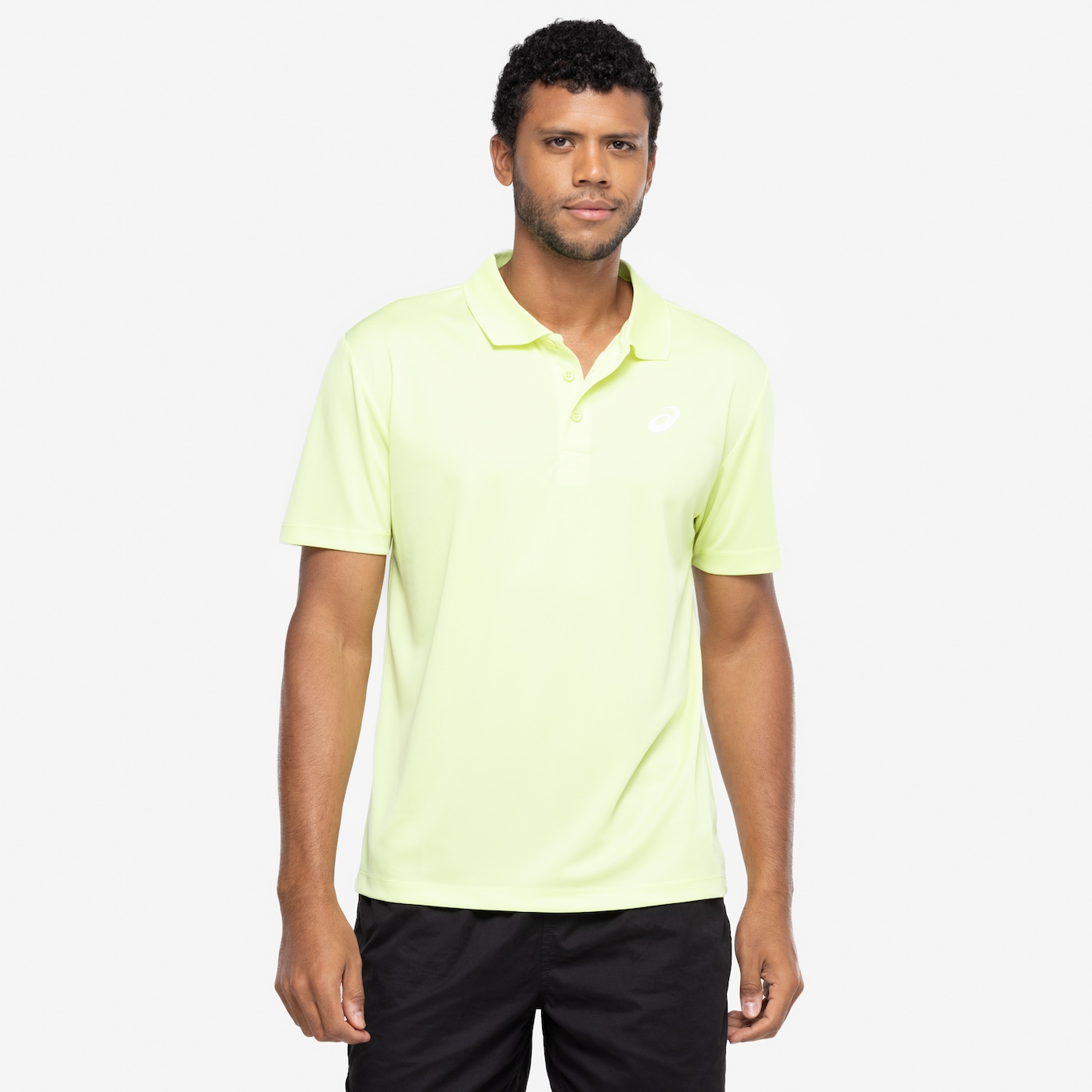 Camisa Polo Masculina ASICS Manga Curta Botões - Foto 5