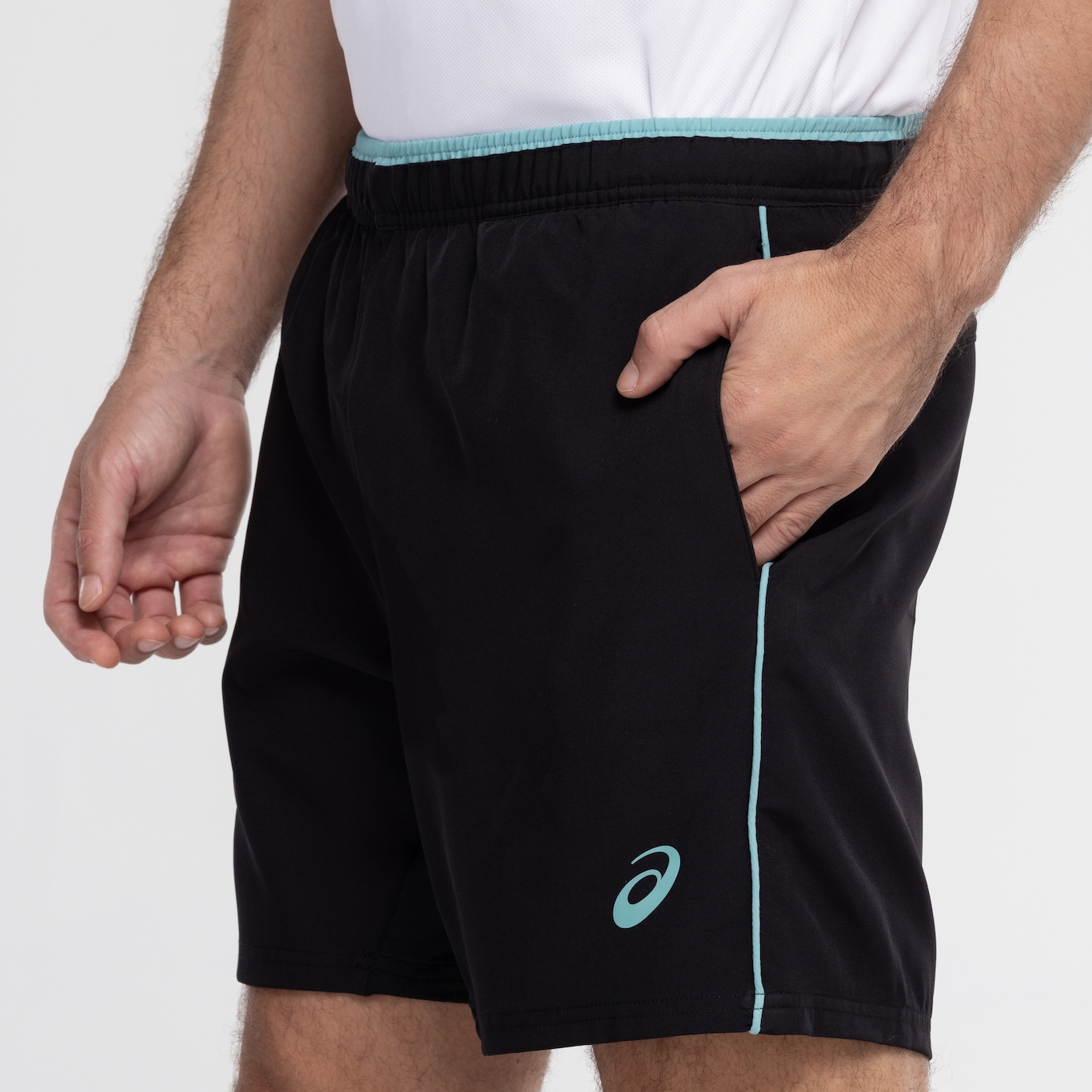 Bermuda Masculina ASICS Bolso Atoalhado - Foto 6