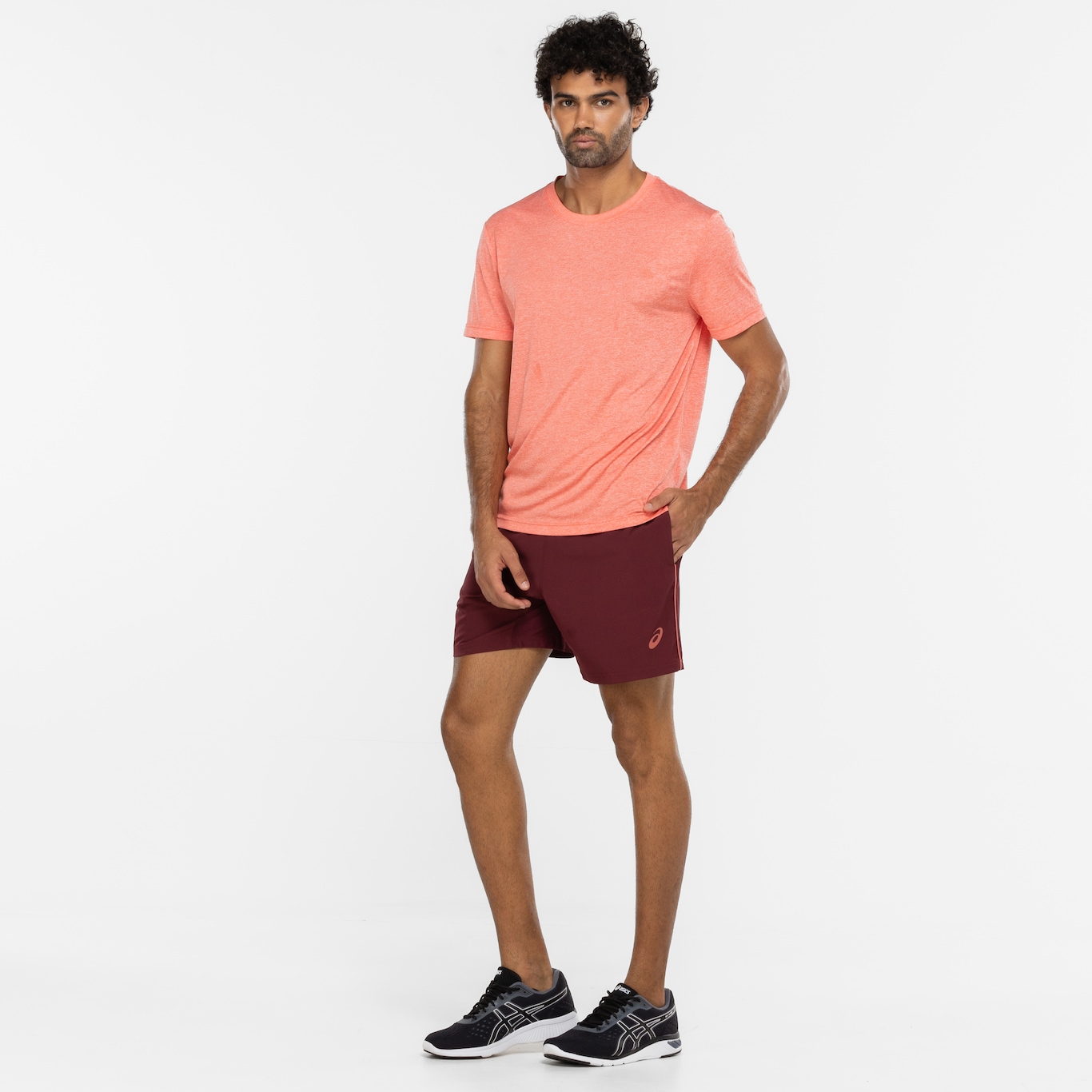 Bermuda Masculina ASICS Bolso Atoalhado - Foto 5