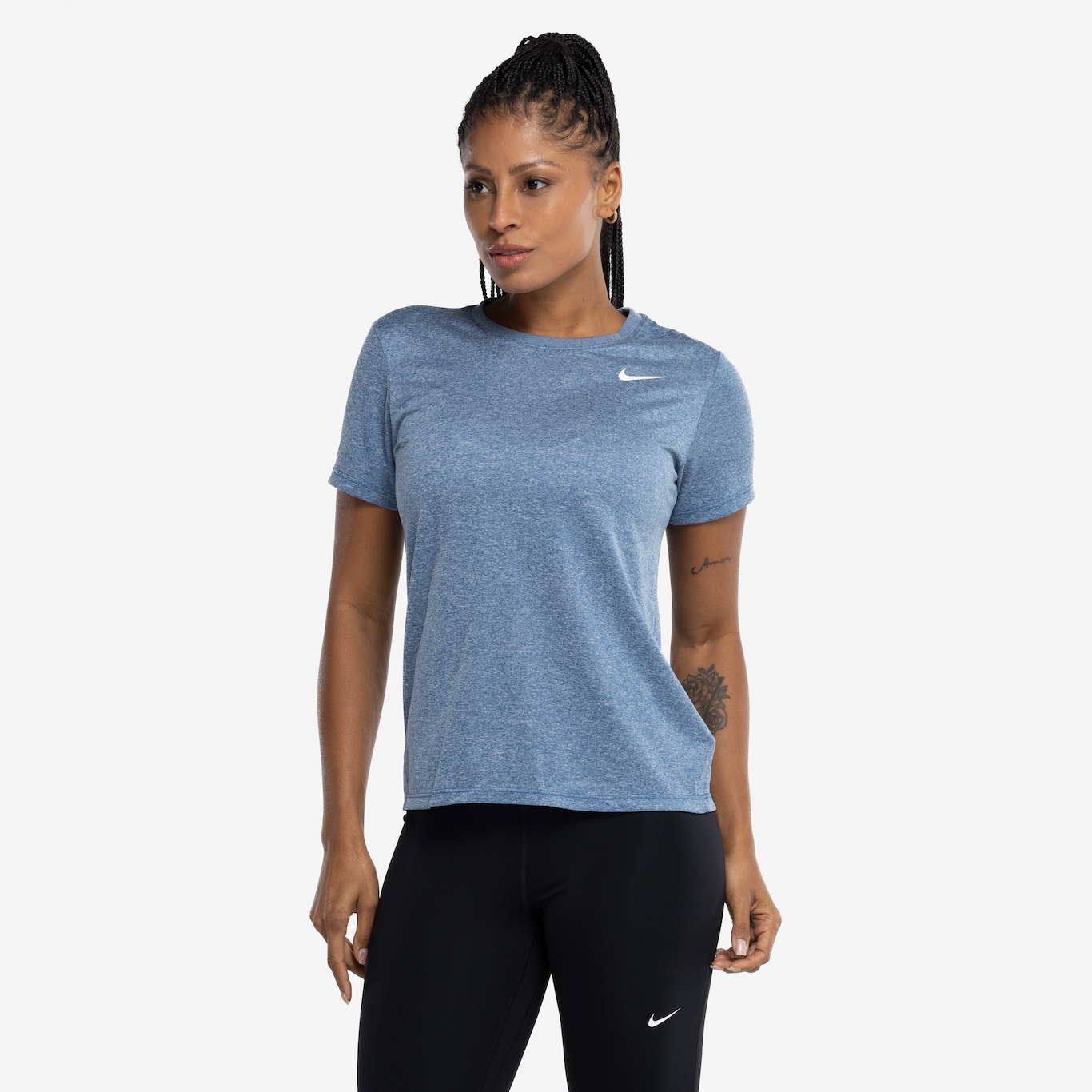 Camiseta Feminina Nike Manga Curta Tee Rlgd Lb - Foto 5